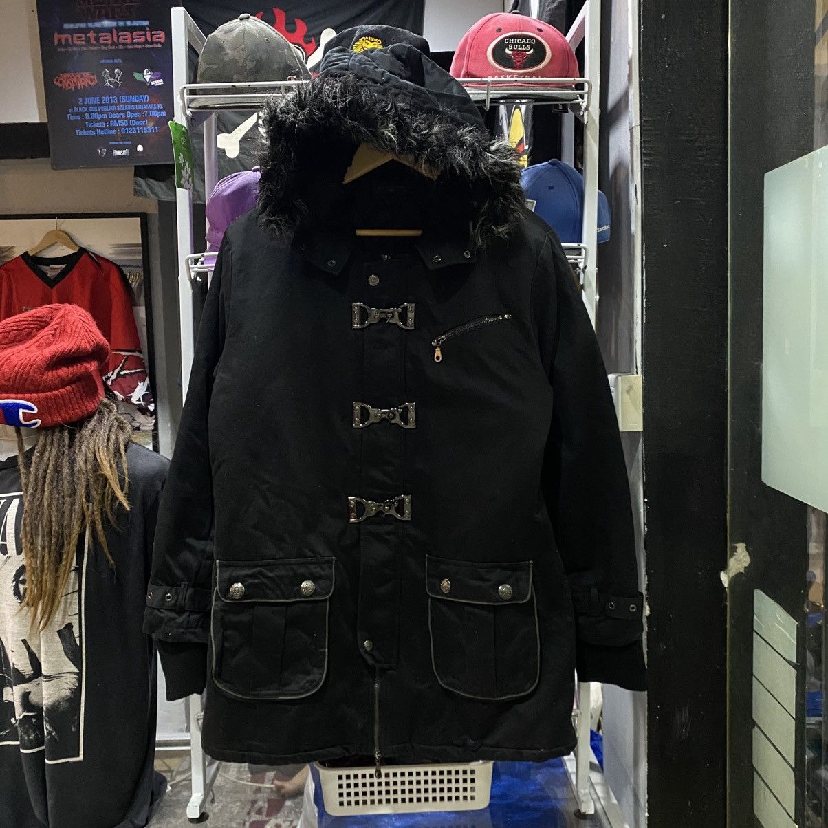 If Six Was Nine × In The Attic × Vintage In The Attic Fur Jacket Punk Helmut Lang Astro Inspired Size US L / EU 52-54 / 3 - 1 Thumbnail
