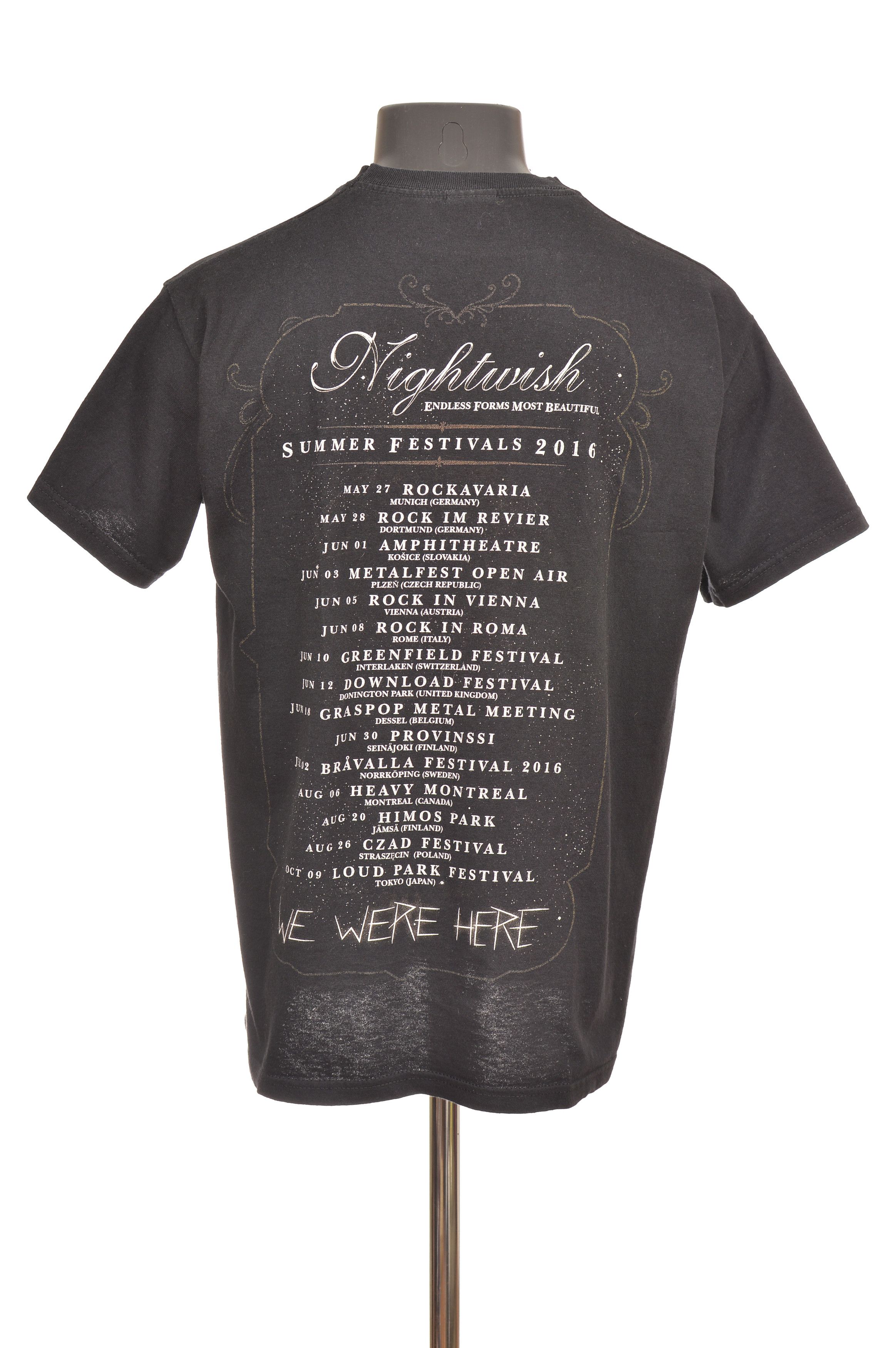 Vintage Fruit of the Loom Nightwish Endless Forms T-Shirt Size US M / EU 48-50 / 2 - 4 Thumbnail