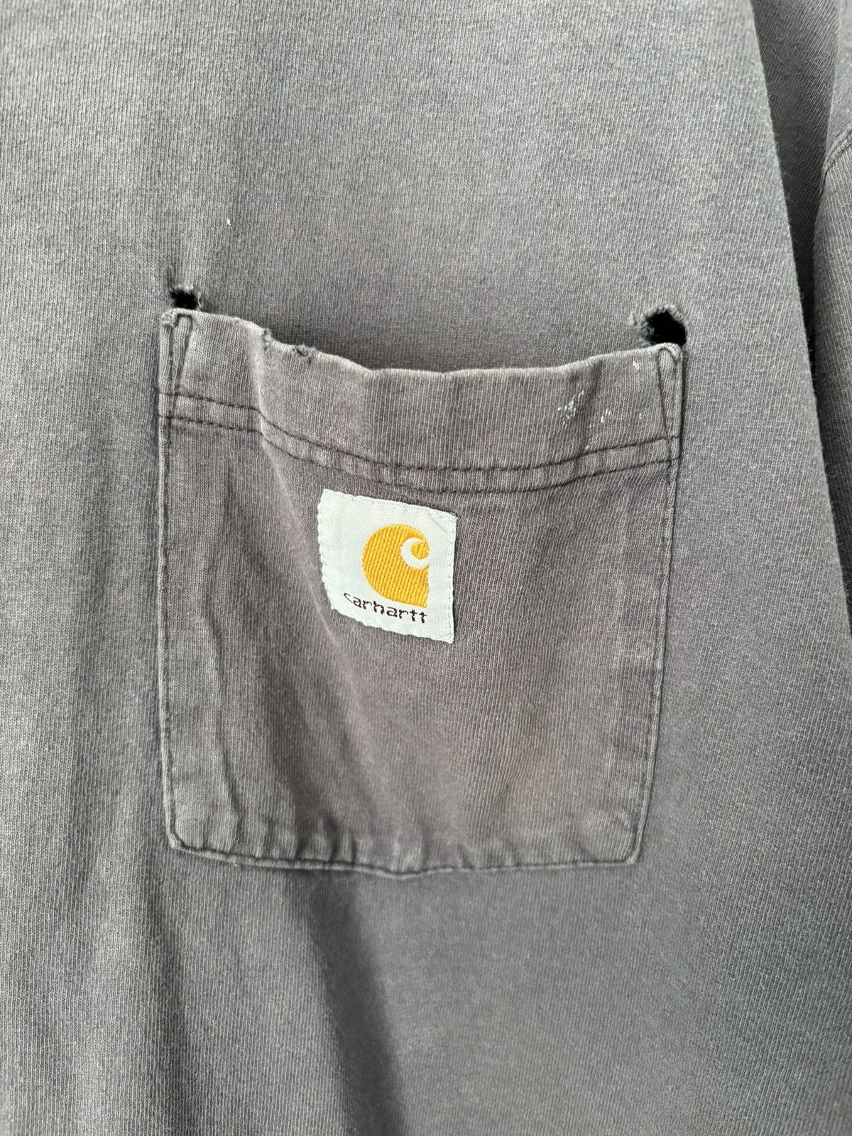 Carhartt Vintage THRASHED Carhartt Sun Faded Tee Size US XL / EU 56 / 4 - 3 Thumbnail