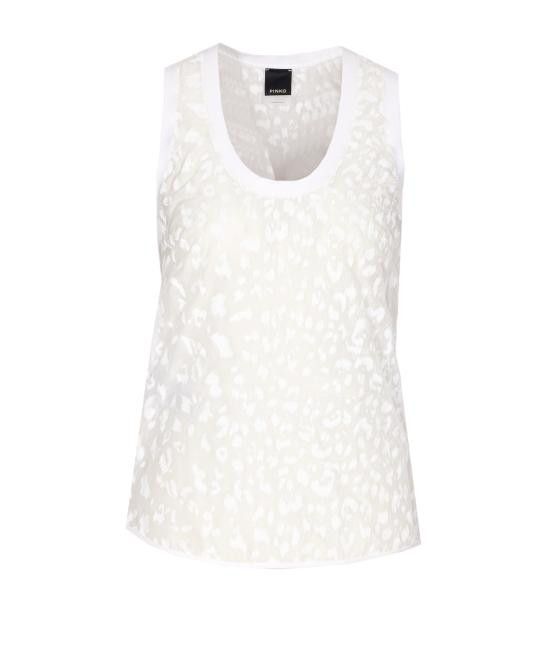 Pinko PINKO Women Tops 105260 A2MNZ04 White Size XS / US 0-2 / IT 36-38 - 1 Thumbnail
