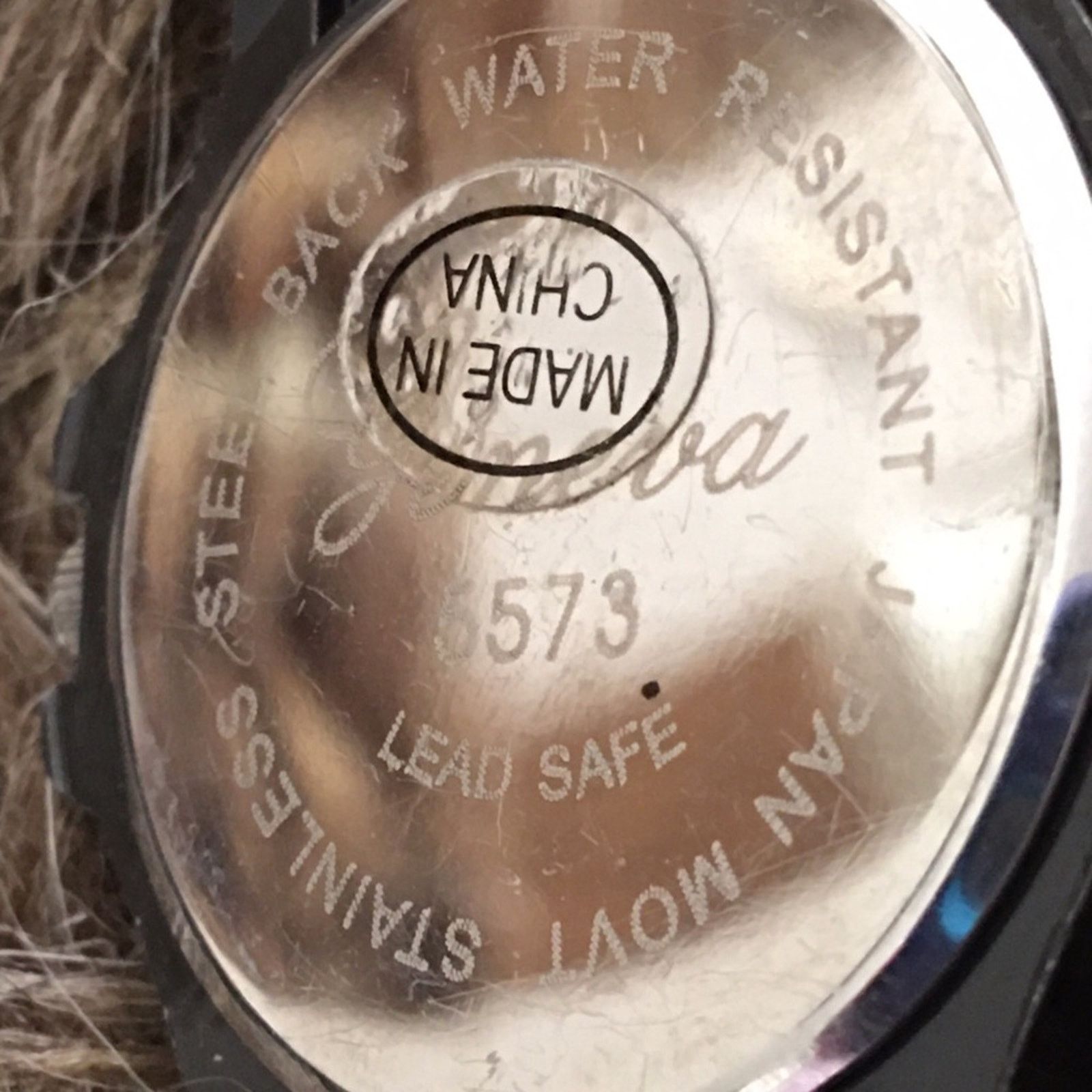 Geneva Ladies Geneva dark brown silicone band watch Size ONE SIZE - 8 Thumbnail