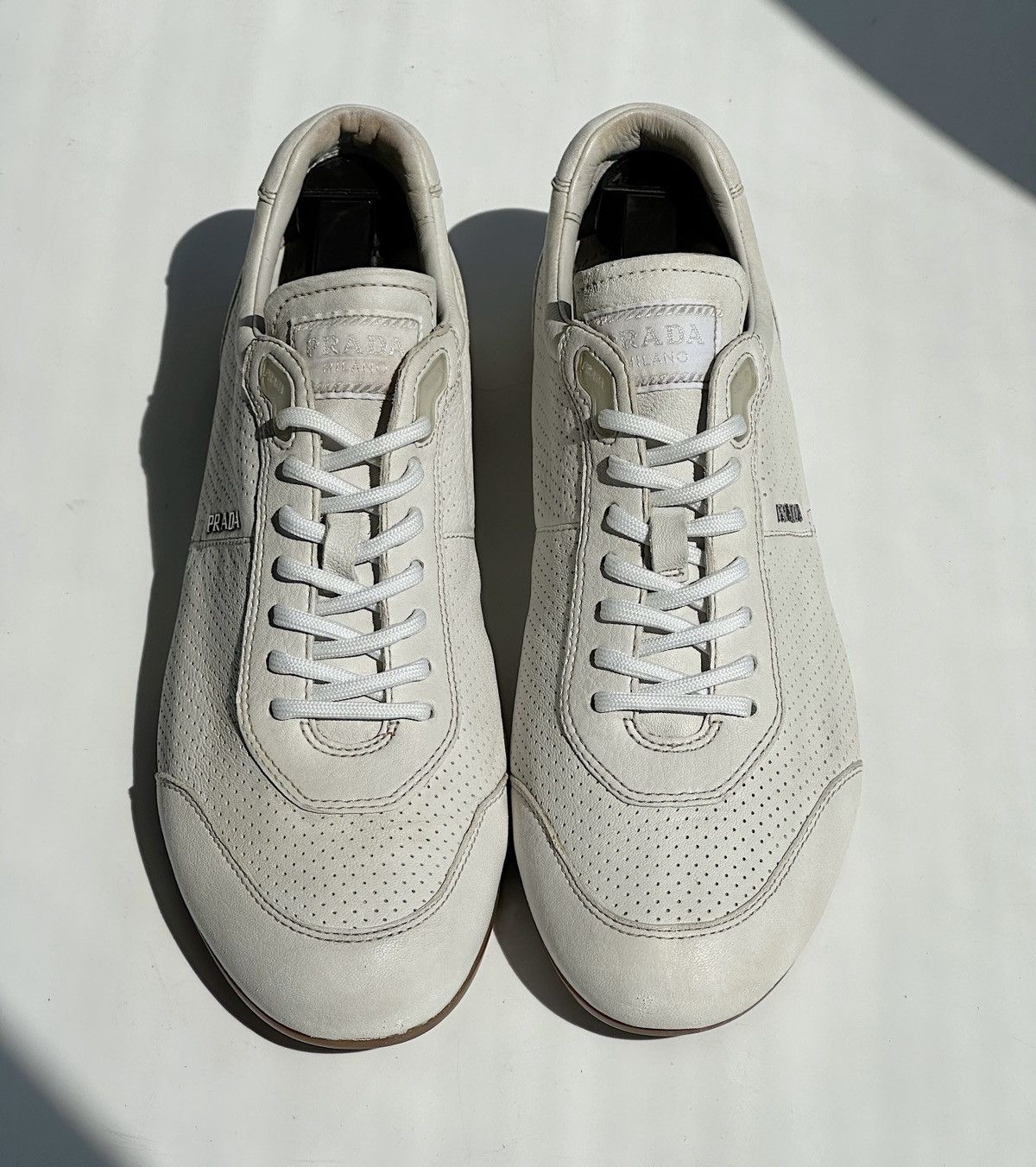 靴 archive prada leather sneaker y2k 靴 archive prada leather sneaker y2k Prada Archive 90s Prada