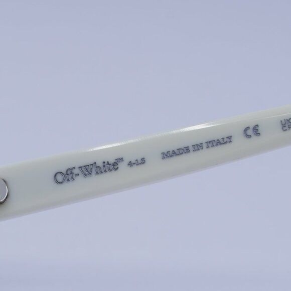 Off-White Off-White OERI143 LINCOLN 0107 Sunglasses White Square Frame Size ONE SIZE - 7 Thumbnail