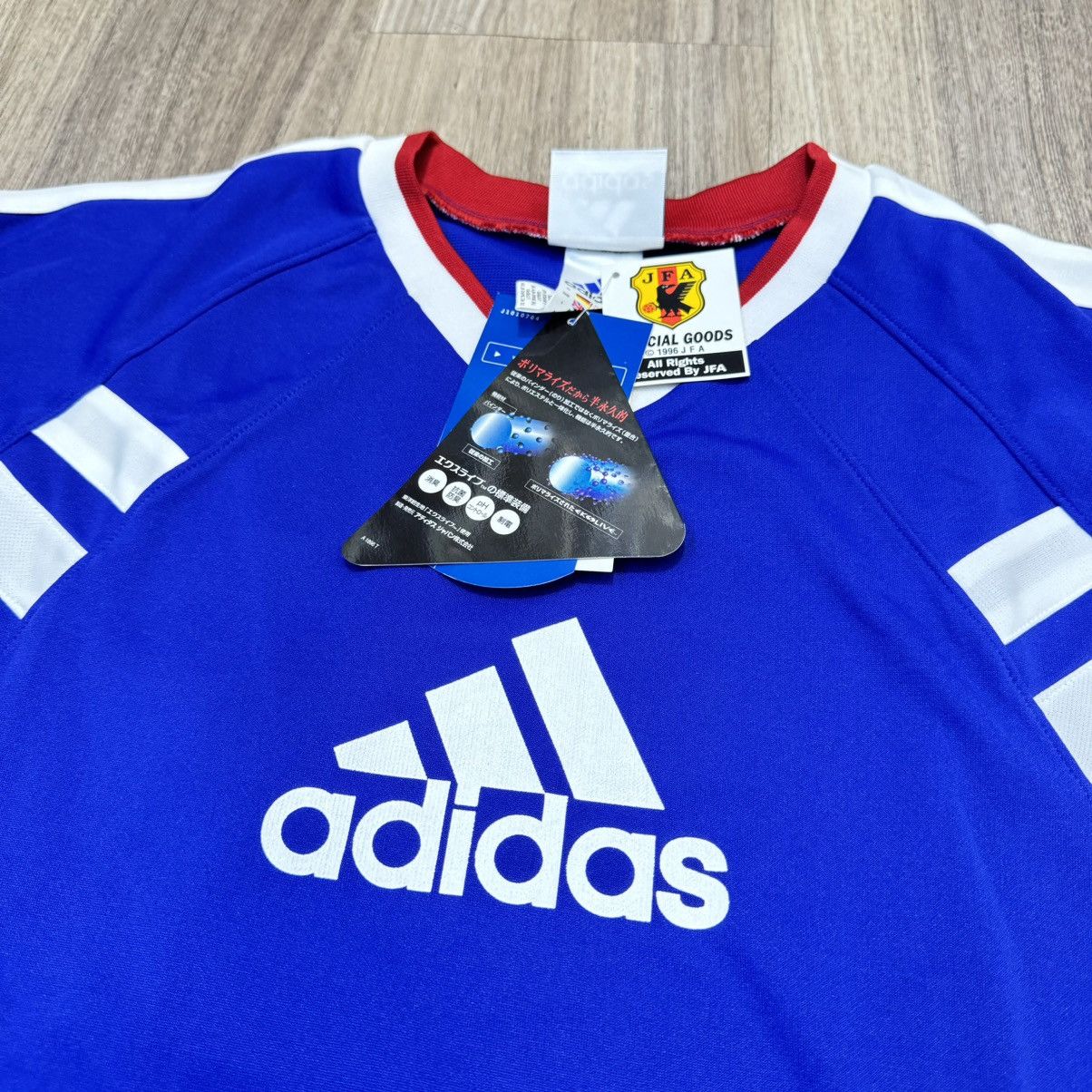 Adidas Japan 99/00 Longsleeves training top (bnwt) Size US L / EU 52-54 / 3 - 3 Thumbnail
