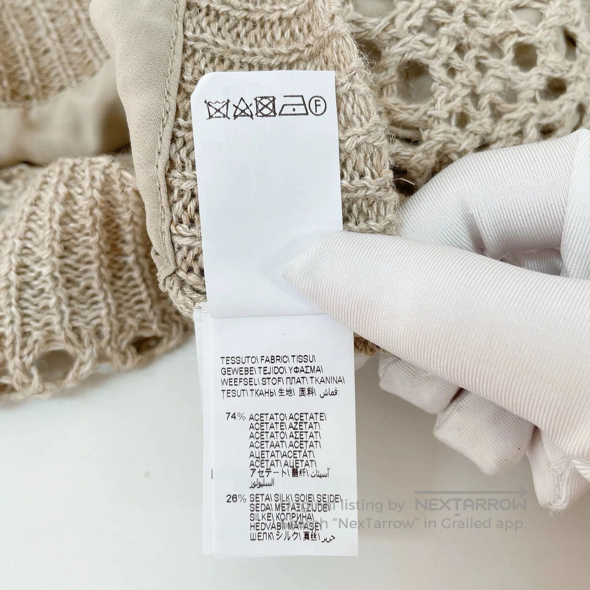 Brunello Cucinelli Brunello Cucinelli Crochet Sleeveless Top. Size US S / EU 44-46 / 1 - 6 Thumbnail