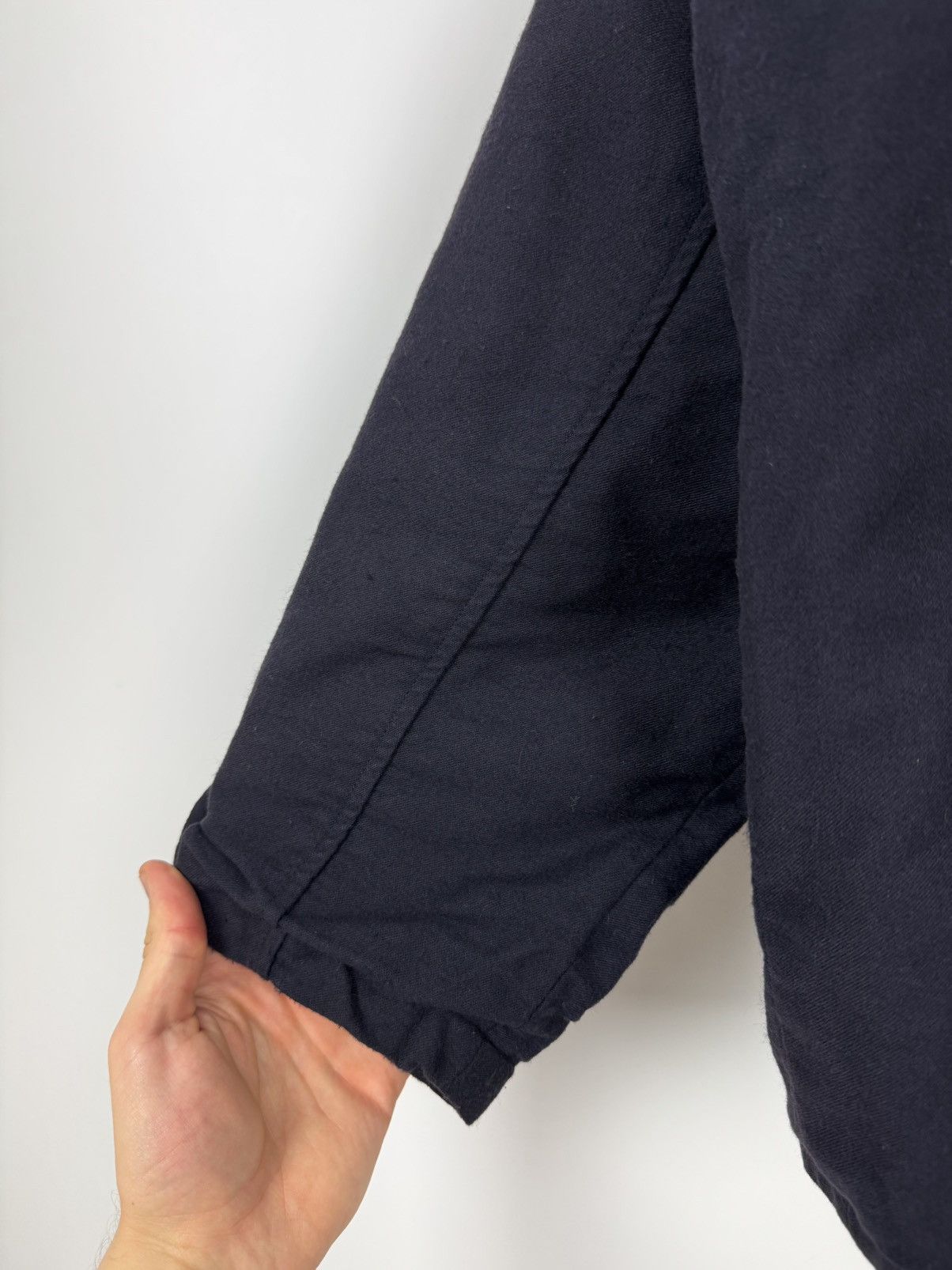 Yves Saint Laurent 1990’s Vintage Saint Lauren Jeans YSL Navy Work Jacket Size US M / EU 48-50 / 2 - 17 Thumbnail