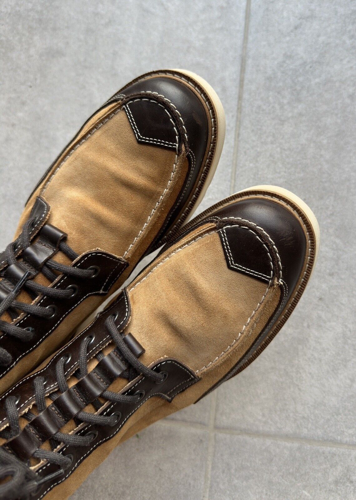 Paul Smith Paul Smith Mens Vibram Morflex Suede Leather Boots size UK-9 Size US 10 / EU 43 - 5 Thumbnail