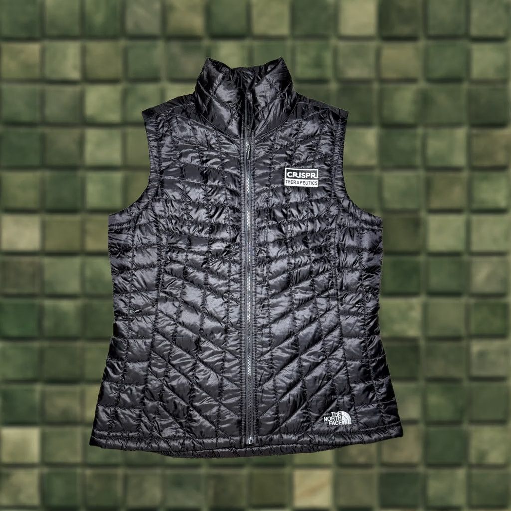The North Face VINTAGE: The North Face Vest Womens Medium Black TNF ThermoBall Puffer Full Zip CRISPR Size M / US 6-8 / IT 42-44 - 1 Thumbnail