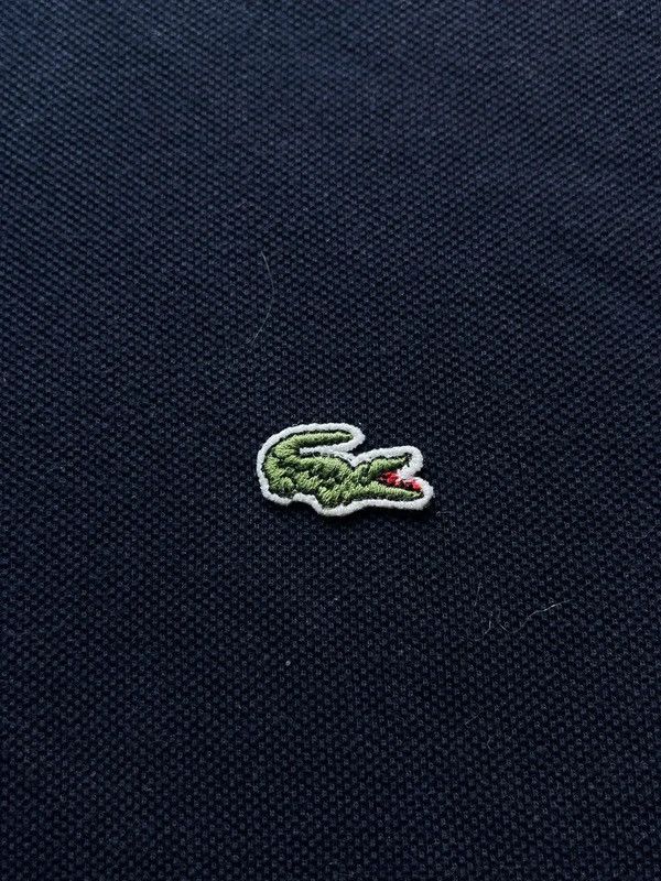 Lacoste Lacoste Polo Shirt Sz 7 / XL 2000s Navy Size US XL / EU 56 / 4 - 3 Thumbnail