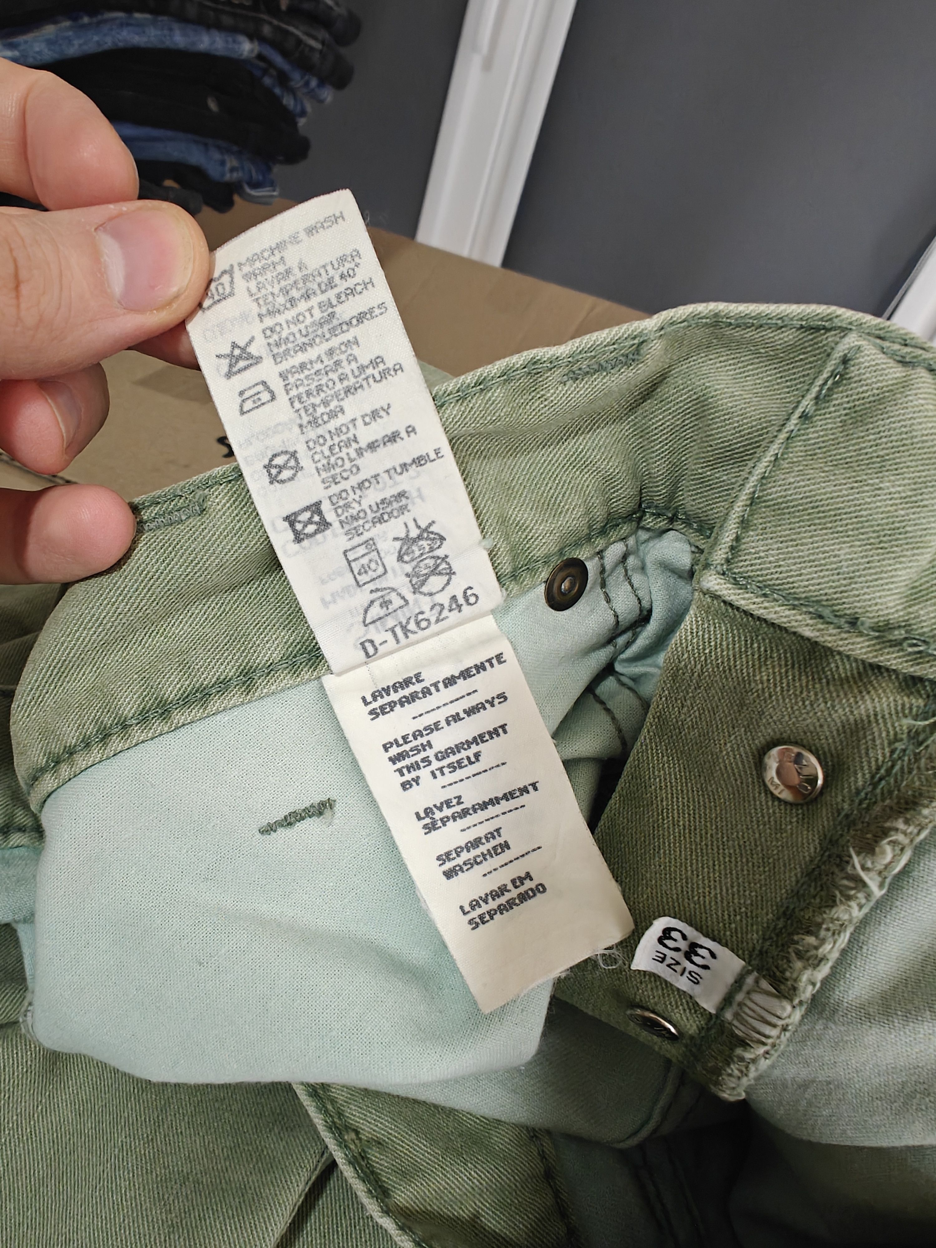 Armani Armani Denim Jeans VTG Pants Green size 33x32 Size US 33 - 16 Thumbnail