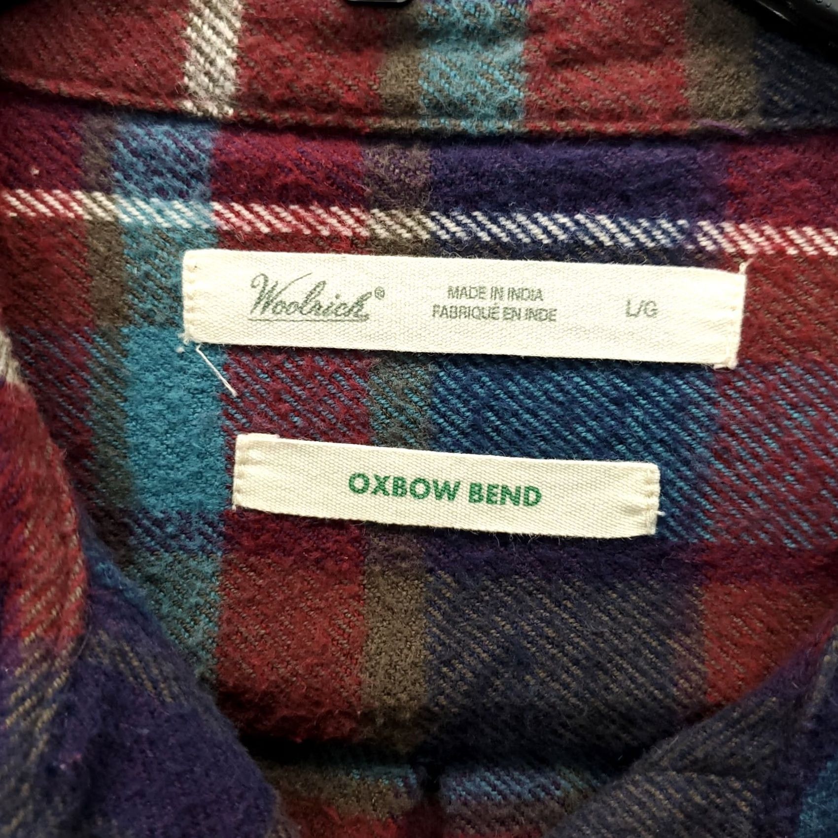 Vintage Woolrich Shirt Womens L Plaid Button-Up Collar Pocket Casual Shirt Women Size L / US 10 / IT 46 - 5 Thumbnail