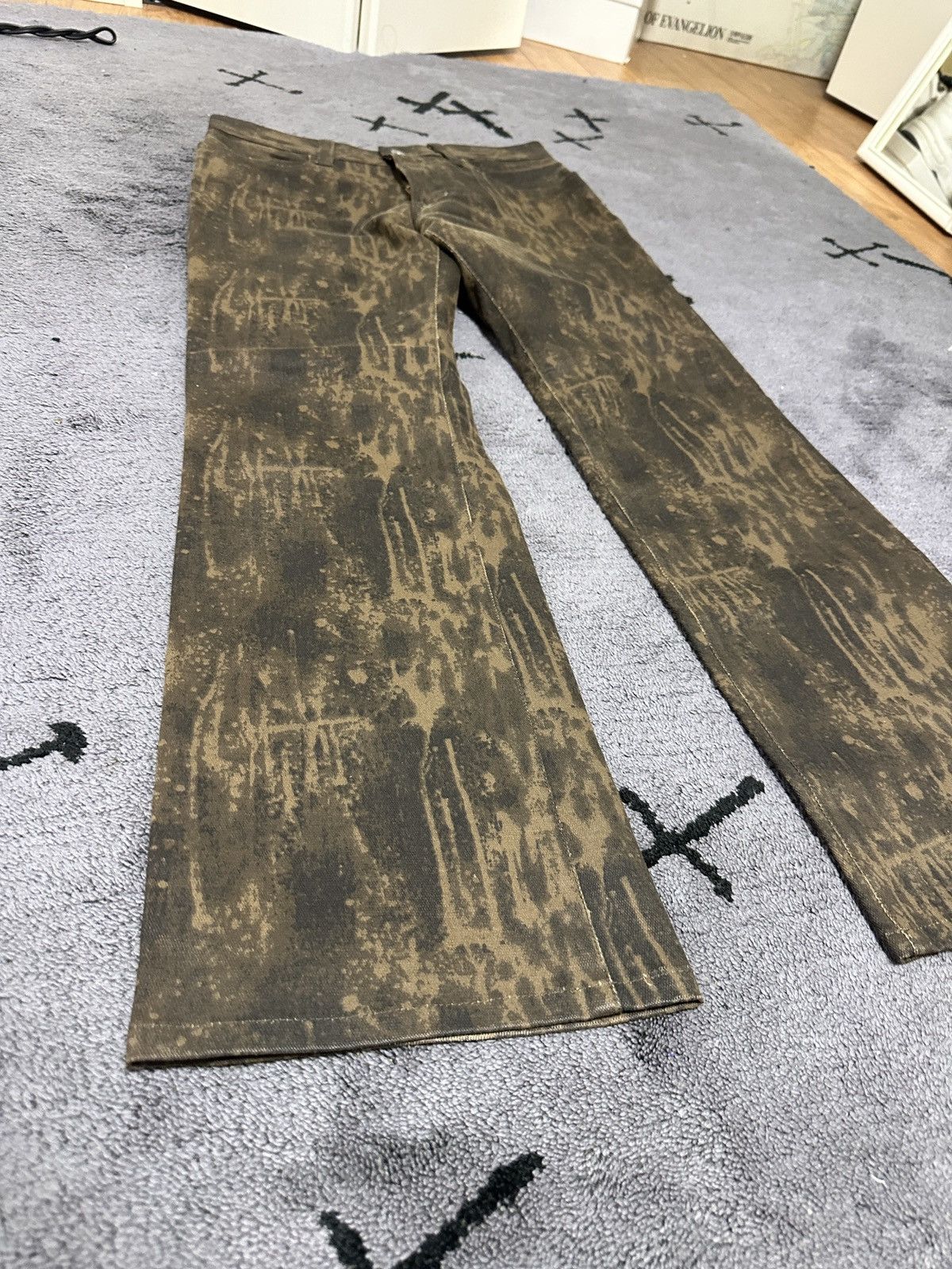 Japanese Brand Flared Pants Size US 29 - 3 Thumbnail