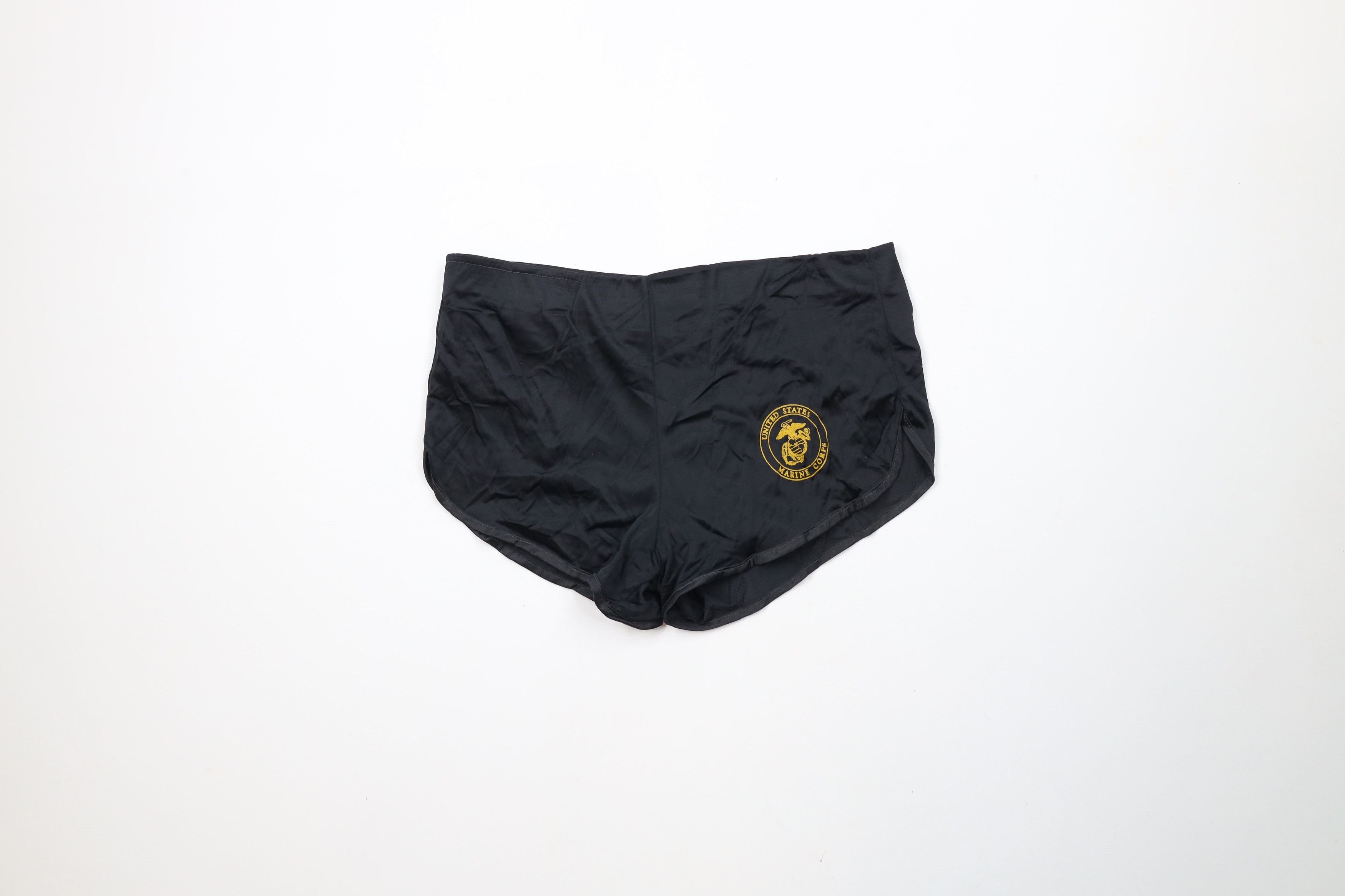 Vintage Vintage 70s 80s United States Marines Shorts Silkies USA Size US 32 / EU 48 - 1 Thumbnail