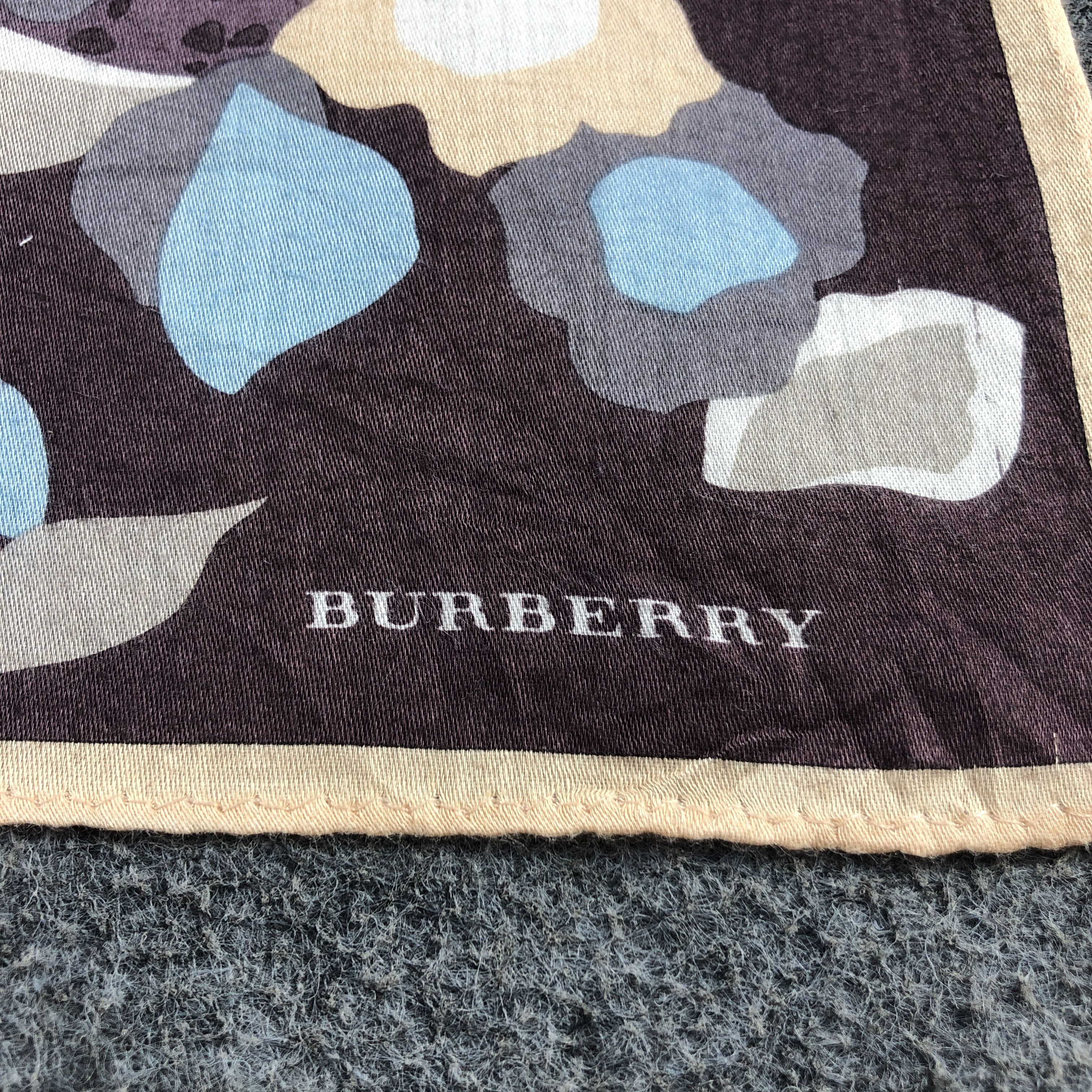Burberry Burberry Handkerchief Neckerchief Bandana H2814 Size ONE SIZE - 4 Thumbnail