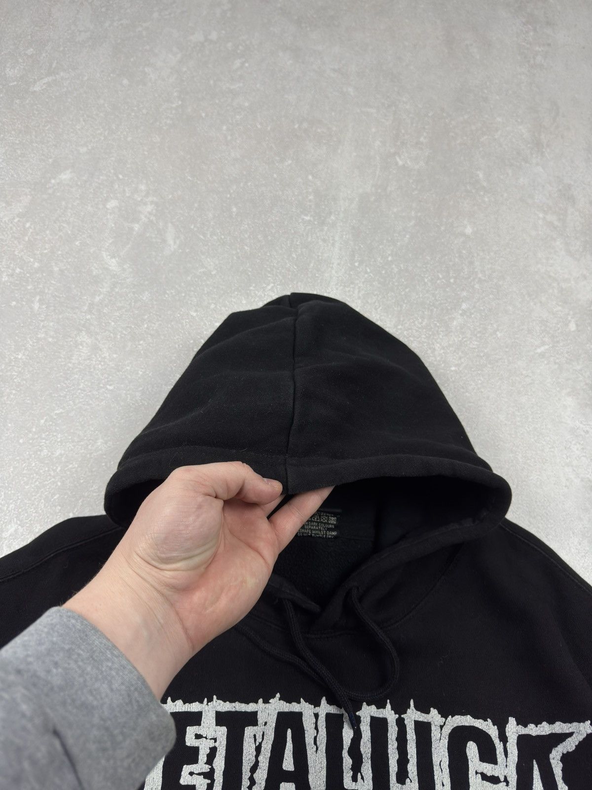 Metallica Vintage 00s Metallica Black Hoodie Skull & Girl Rock Heavy Size US XL / EU 56 / 4 - 14 Thumbnail