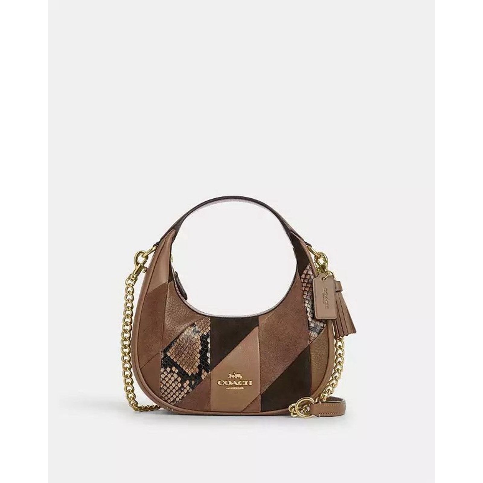 Coach NWT Coach Carmen Mini Crossbody Bag Patchwork CCE64 Size ONE SIZE - 7 Thumbnail