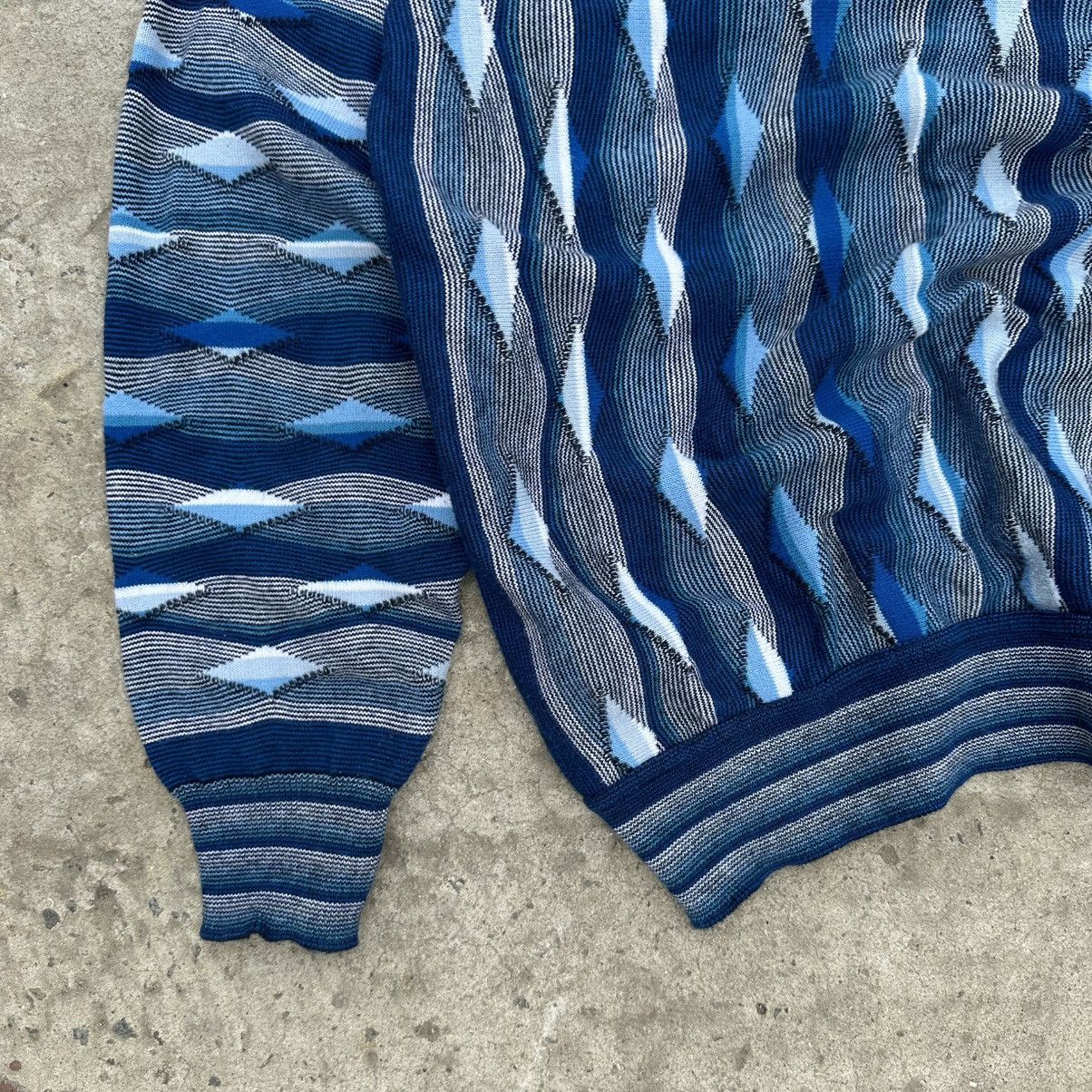 Other Luxury Montechiaro Sweater Style Like Coogi Italy Acrylic Size US L / EU 52-54 / 3 - 11 Thumbnail