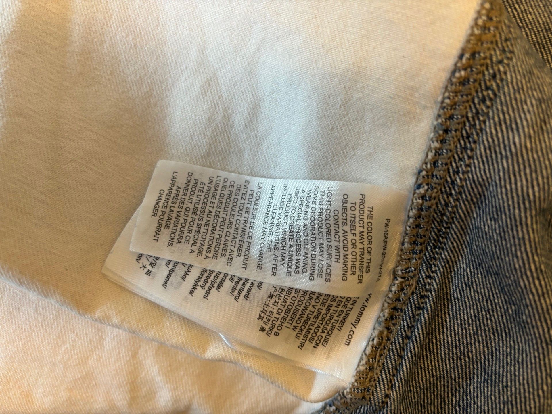 Aries × Tommy Hilfiger Tommy x Aries Graphic Denim Jacket Size US L / EU 52-54 / 3 - 7 Thumbnail