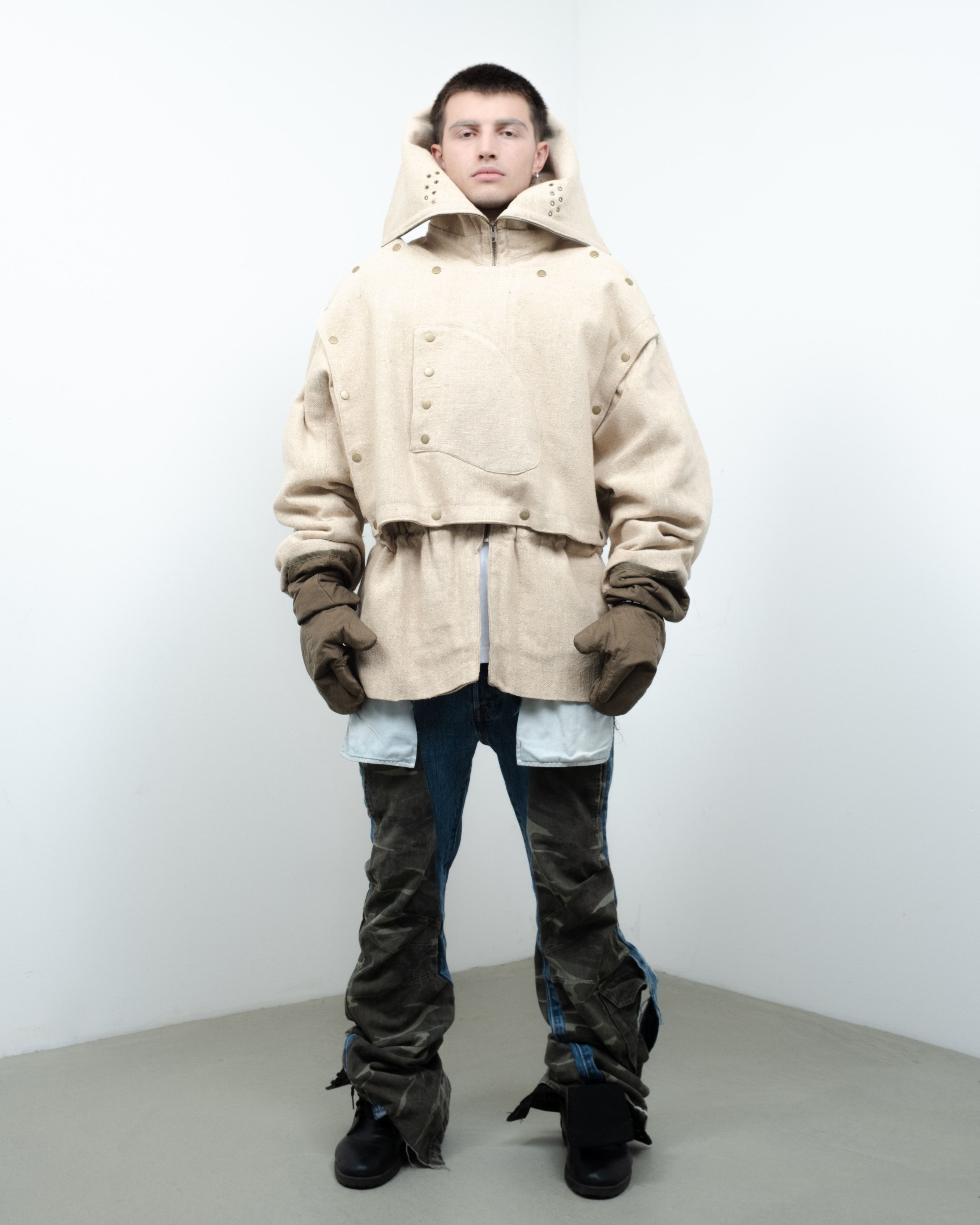 Other Rough Linen Parka Size US M / EU 48-50 / 2 - 3 Thumbnail