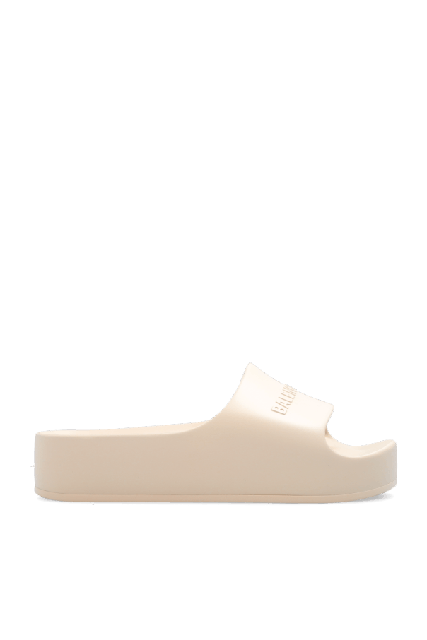 o1la1rc1a0725 Chunky Slides Sandals in Sand