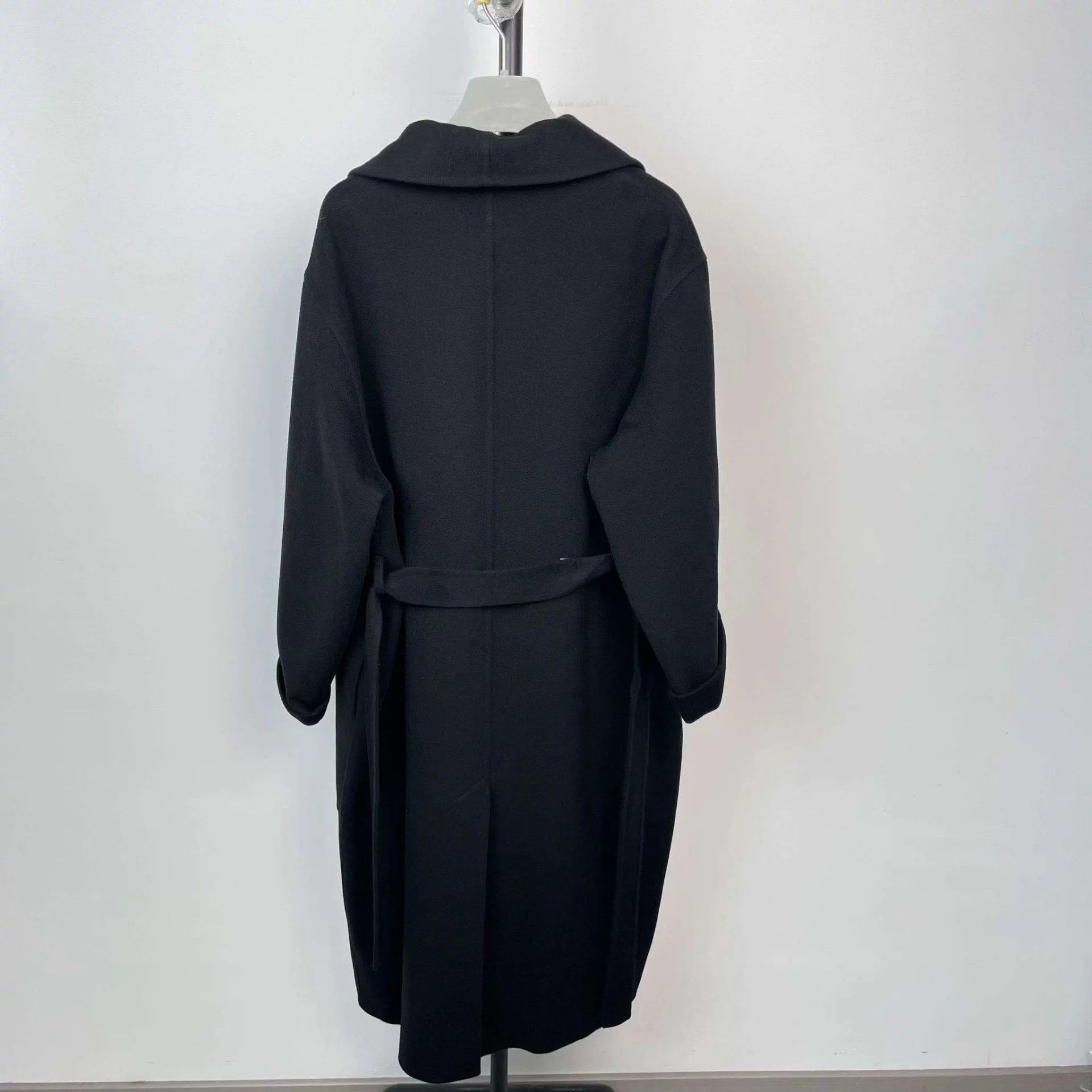Hermes Hermès cashmere overcoat 38 black new Size S / US 4 / IT 40 - 2 Thumbnail
