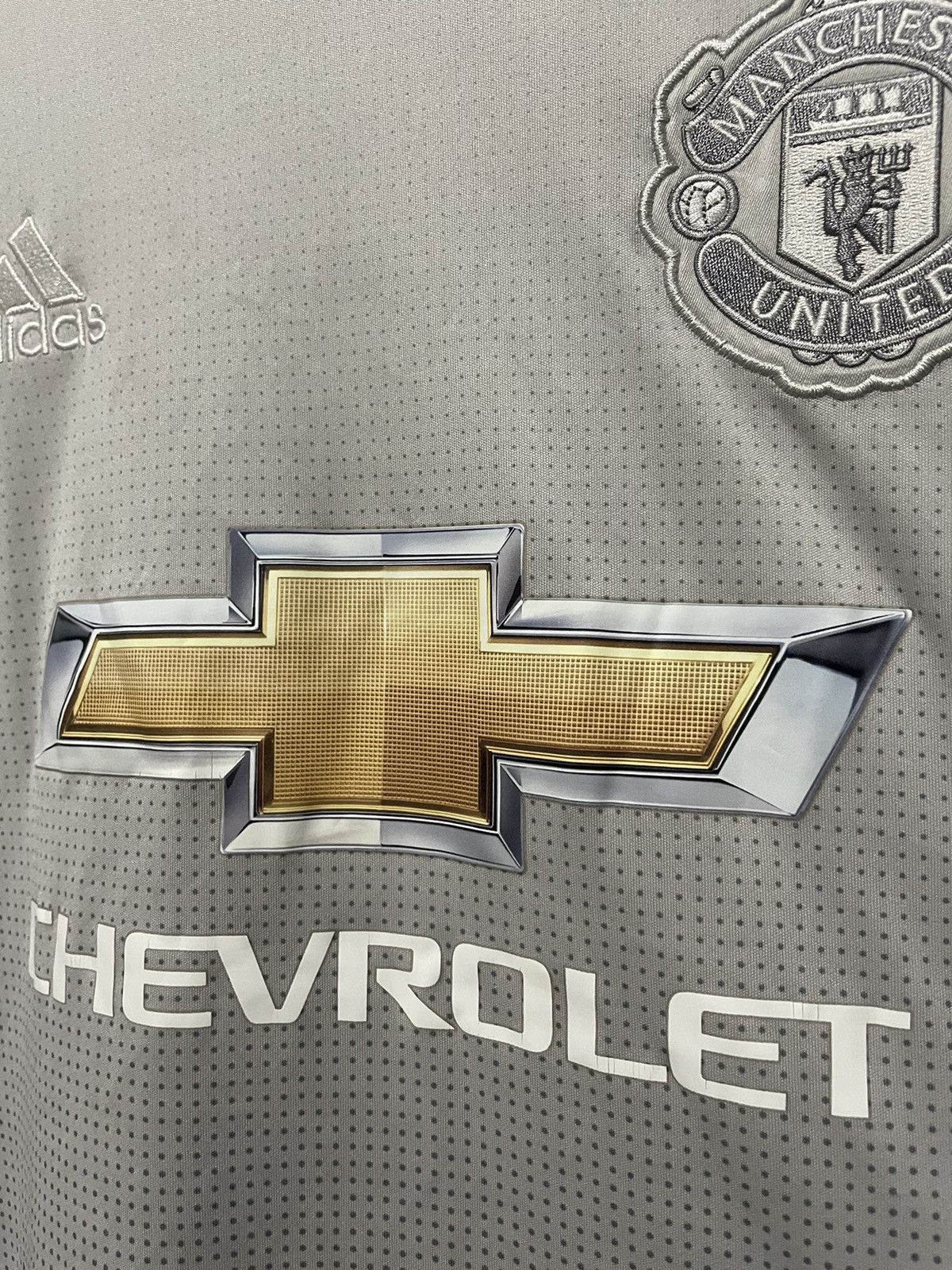 Adidas Manchester United 2017/2018 MU Adidas Jersey Football Shirt Size US M / EU 48-50 / 2 - 6 Thumbnail