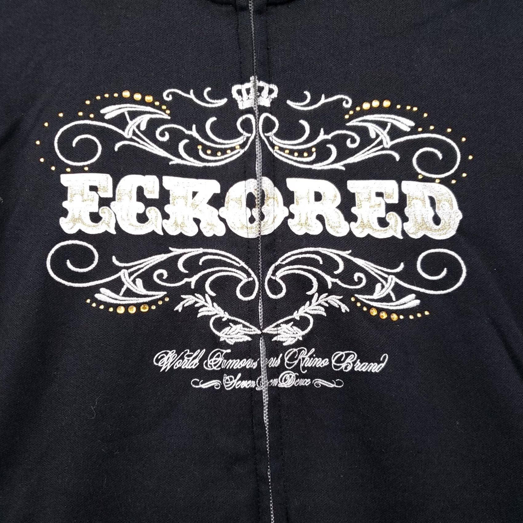 Spell Spell Logo Full Zipper Sweatshirt Mens L Large Black Jacket Size US L / EU 52-54 / 3 - 5 Thumbnail