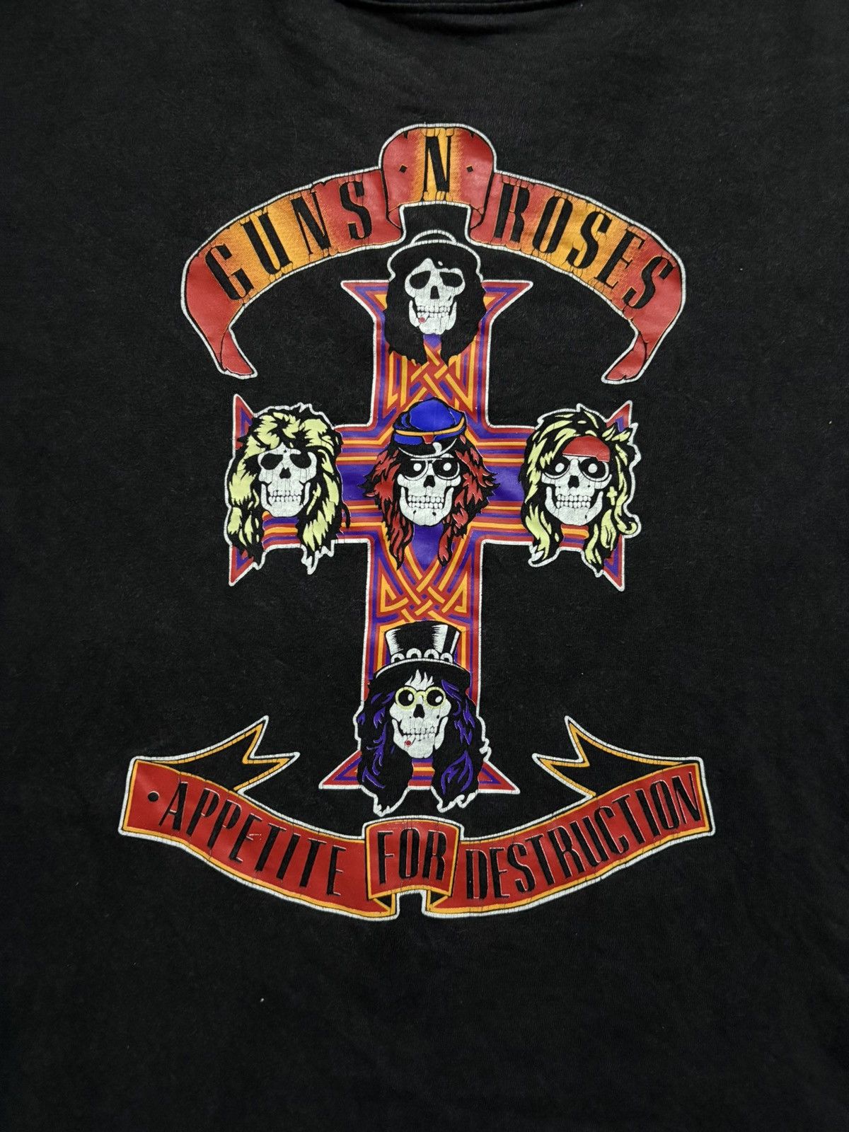 Band Tees 🔥HOT🔥 VINTAGE GUNS N ROSES "APPETITE FOR DESTRUCTION" Size US M / EU 48-50 / 2 - 2 Thumbnail