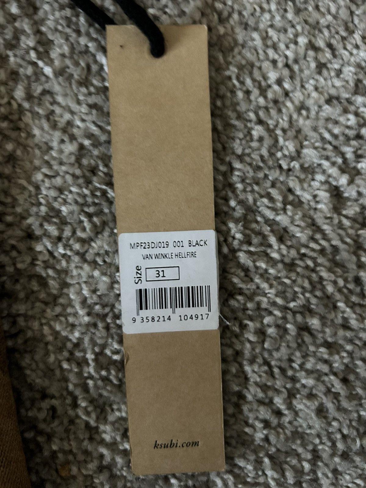 Ksubi Van Winkle HellFire Jeans Size US 31 - 4 Thumbnail