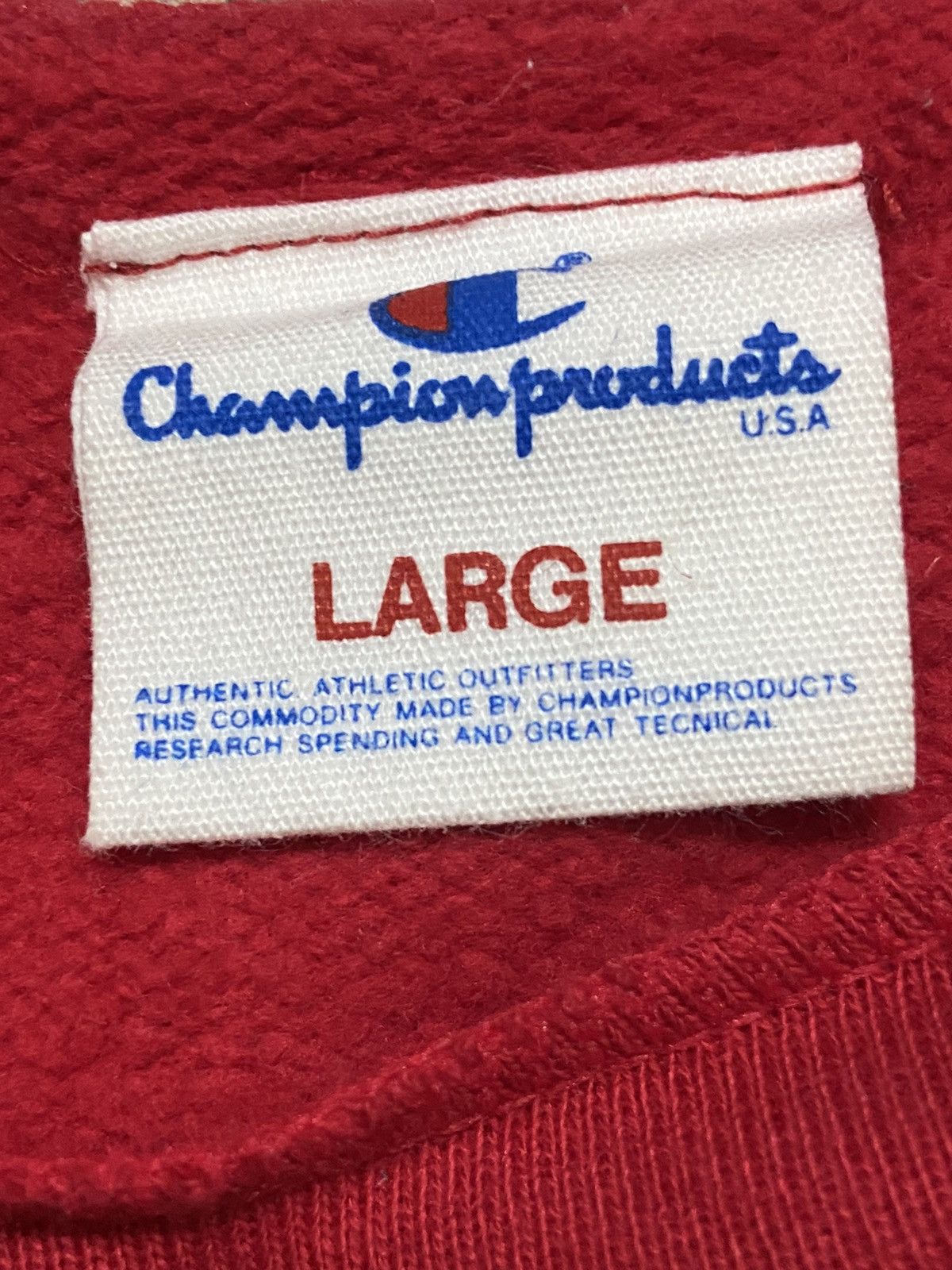 Champion × Vintage Vintage Championproducts Cropped Top Size US M / EU 48-50 / 2 - 4 Thumbnail