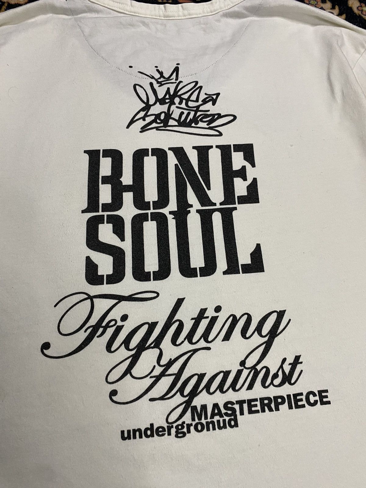 Beauty Beast × Le Grande Bleu (L.G.B.) Y2k be one soul fighting against double layer long sleeve Size US L / EU 52-54 / 3 - 9 Thumbnail