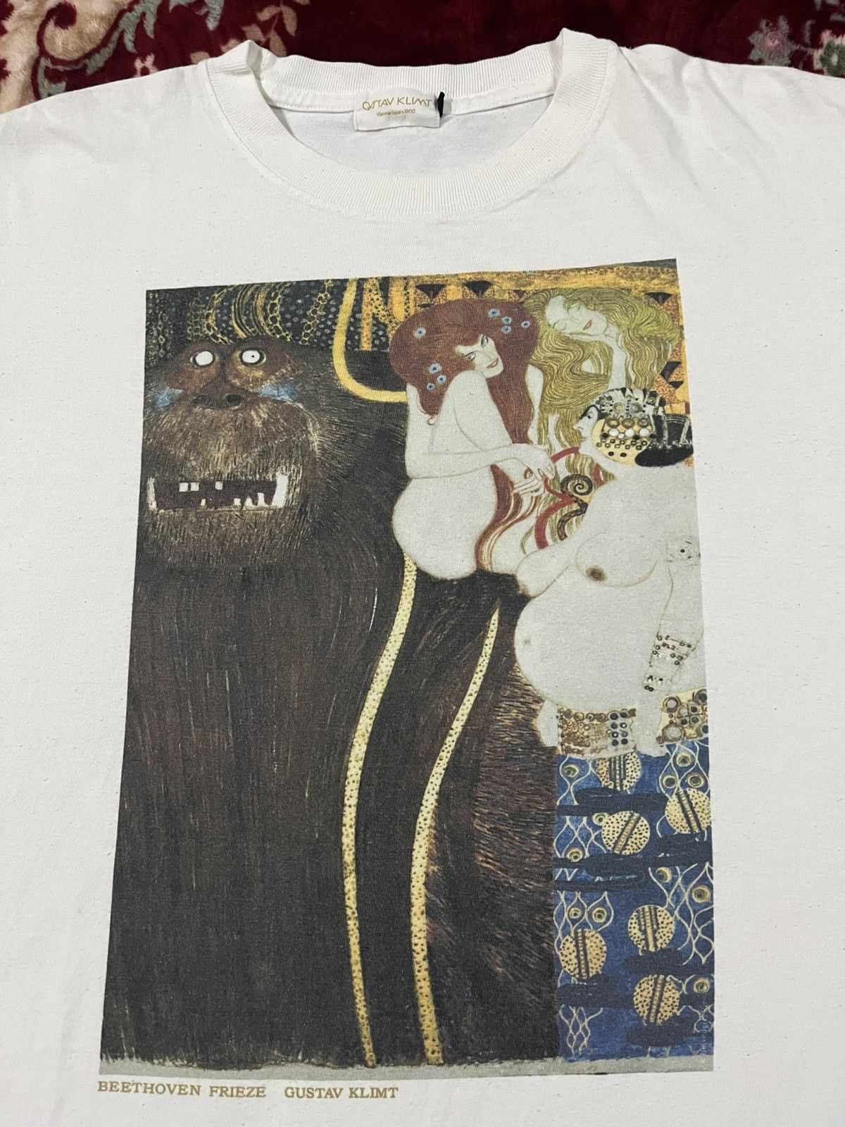 Other Gustav Klimt Boxy Crop Top Tshirt Size US L / EU 52-54 / 3 - 2 Thumbnail
