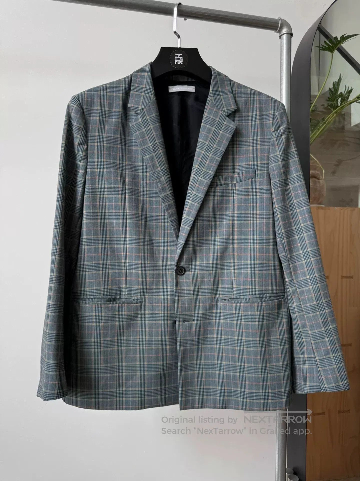 Gosha Rubchinskiy Retro Plaid Gosha Rubchinskiy Suit Jacket. Size US L / EU 52-54 / 3 - 1 Thumbnail