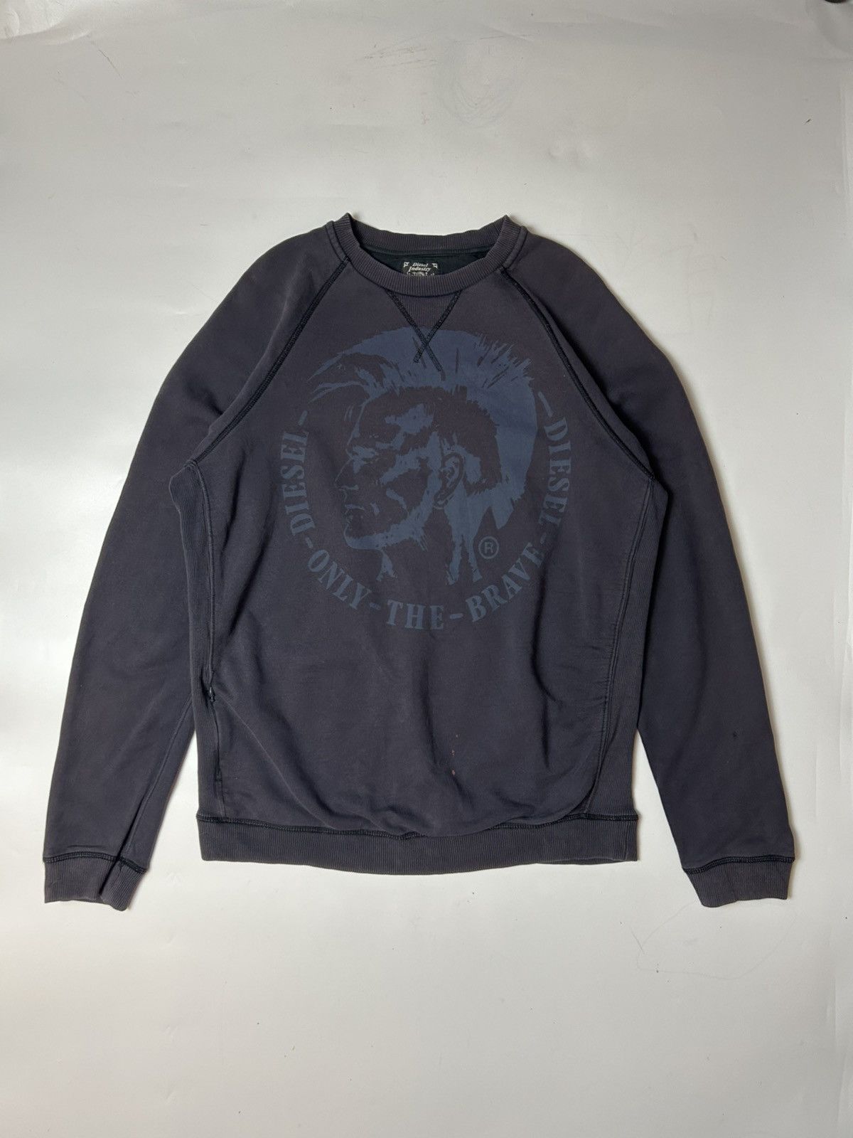 Diesel × Diesel Black Gold DIESEL INDUSTRY LONG SLEEVE SWEATS Size US L / EU 52-54 / 3 - 1 Thumbnail