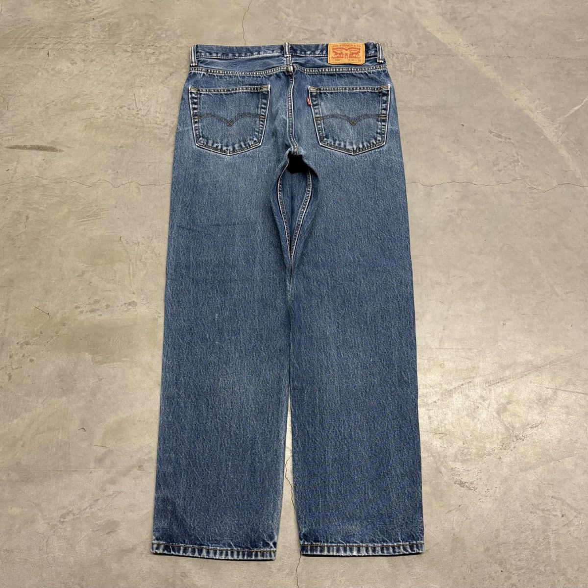 Levi's Vintage Levi’s Baggy Denim Jeans Faded Whiskered Grunge Size US 32 / EU 48 - 3 Thumbnail