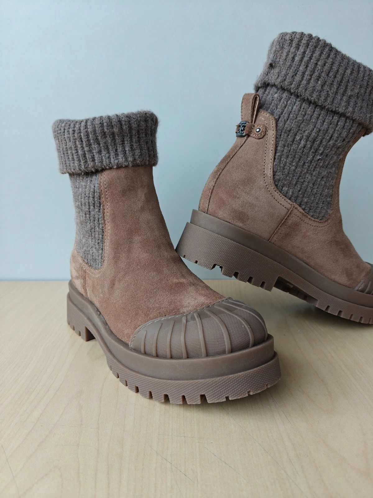 Sam Edelman Sam Edelman Steele Knit Chelsea Boot T / 0045 Size US 6 / IT 36 - 6 Thumbnail