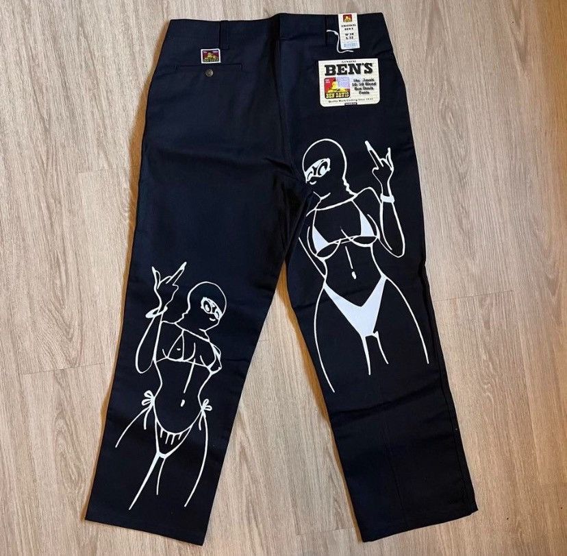 Ben Davis BEN DAVIS CUSTOM WORK PANTS Size US 38 / EU 54 - 1 Thumbnail