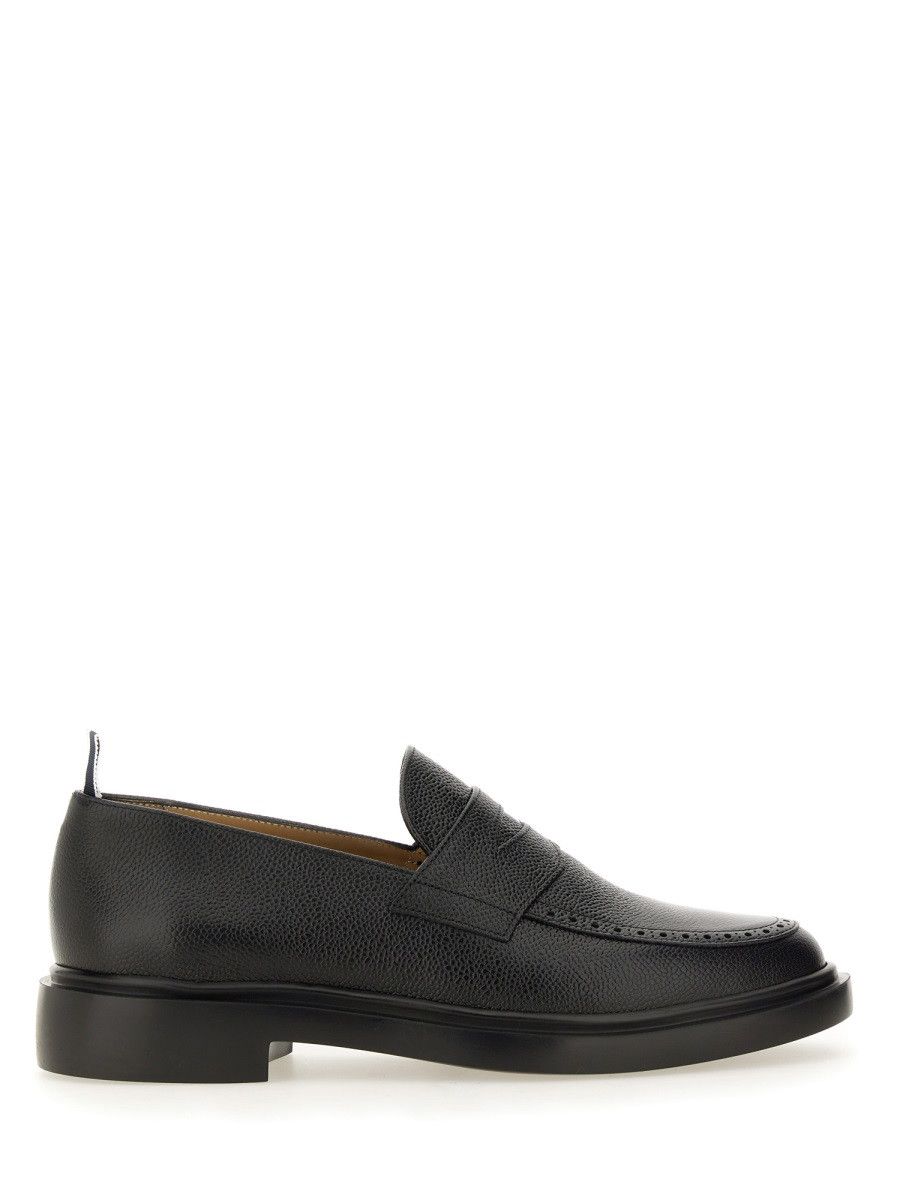 Thom Browne THOM BROWNE MOCCASIN "PENNY" - BLACK (US 8½) Size US 8.5 / EU 41-42 - 1 Thumbnail