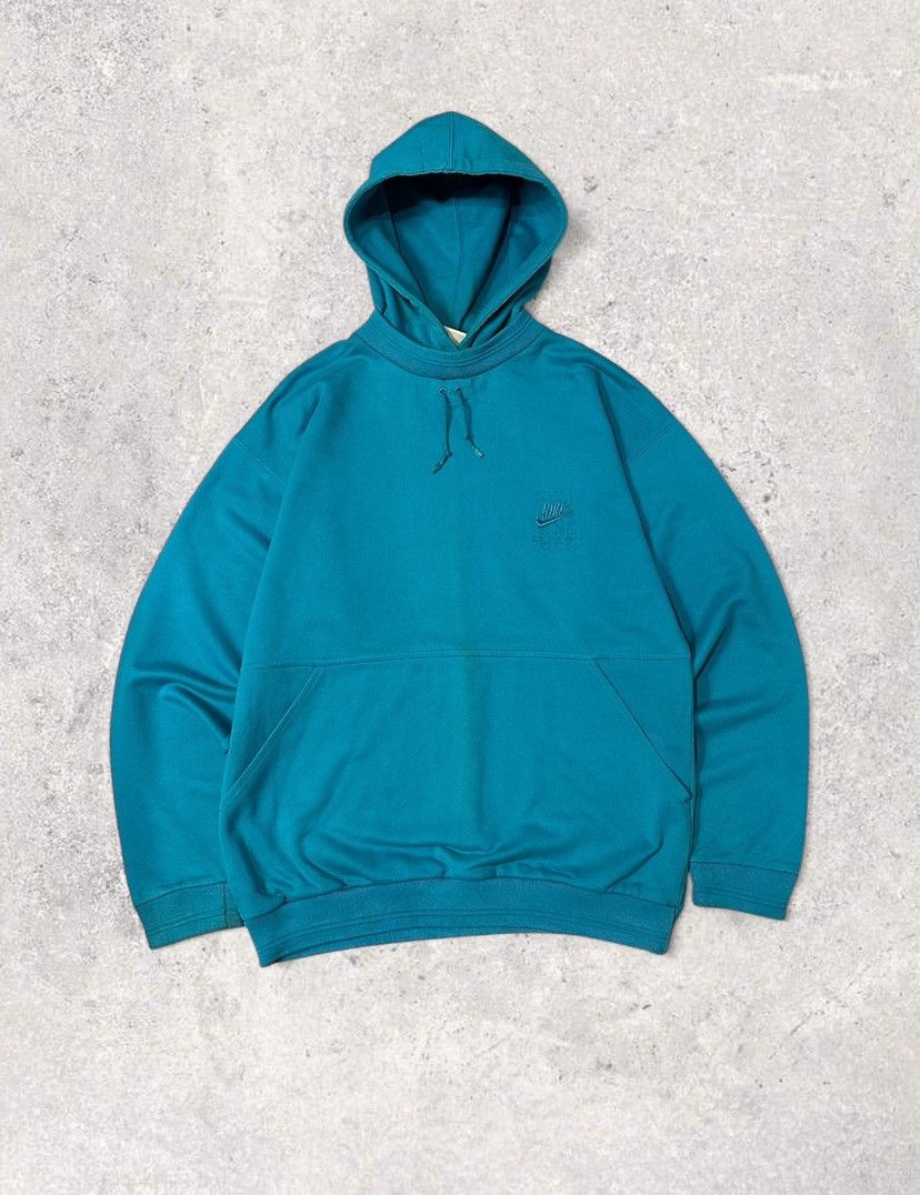 Nike × Vintage Vintage 80s nike hoodie Size US S / EU 44-46 / 1 - 1 Thumbnail