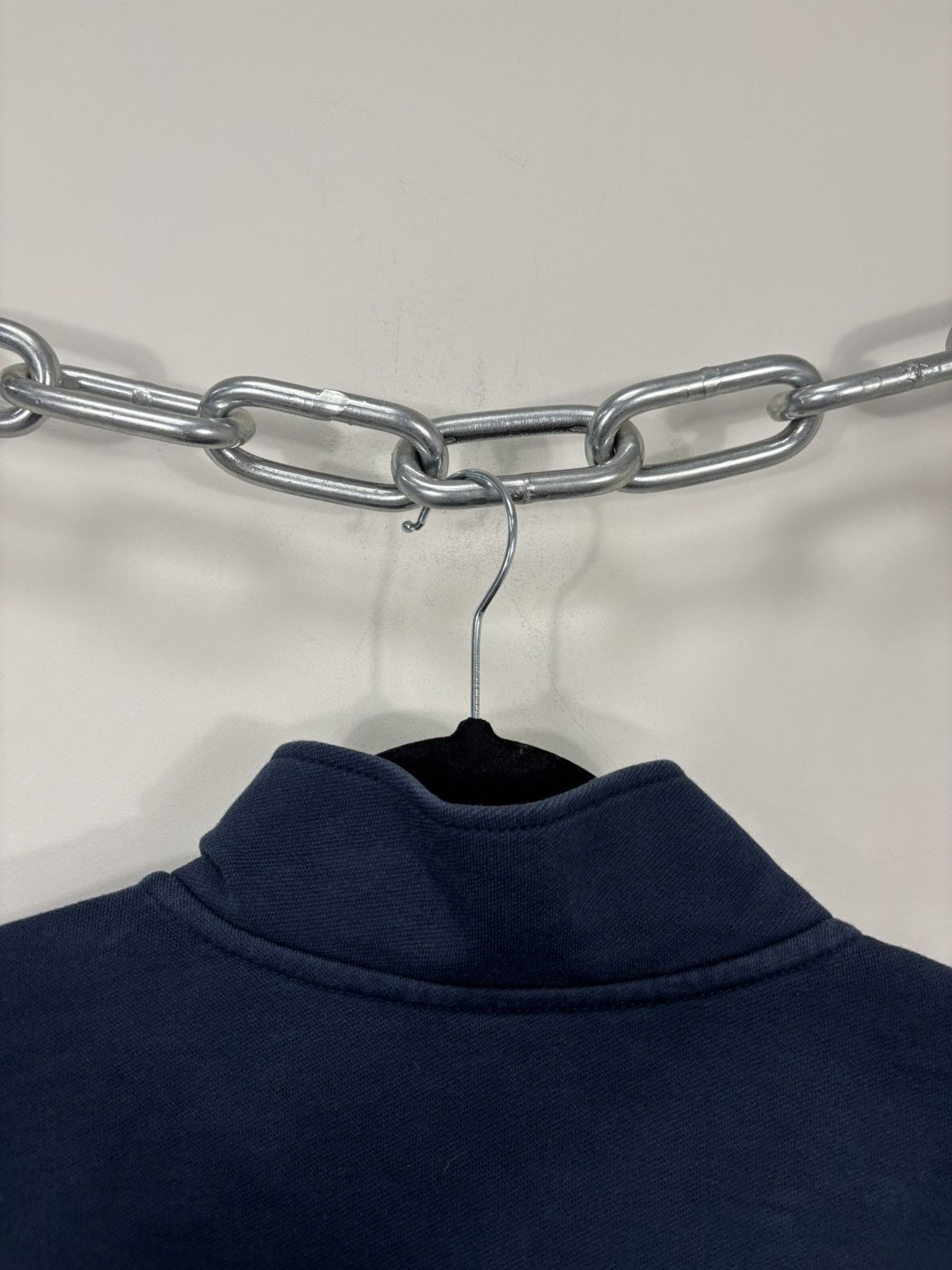 Arket Arket Men’s Navy Blue Classic Snap-Button Henley Sweatshirt Size US M / EU 48-50 / 2 - 13 Thumbnail