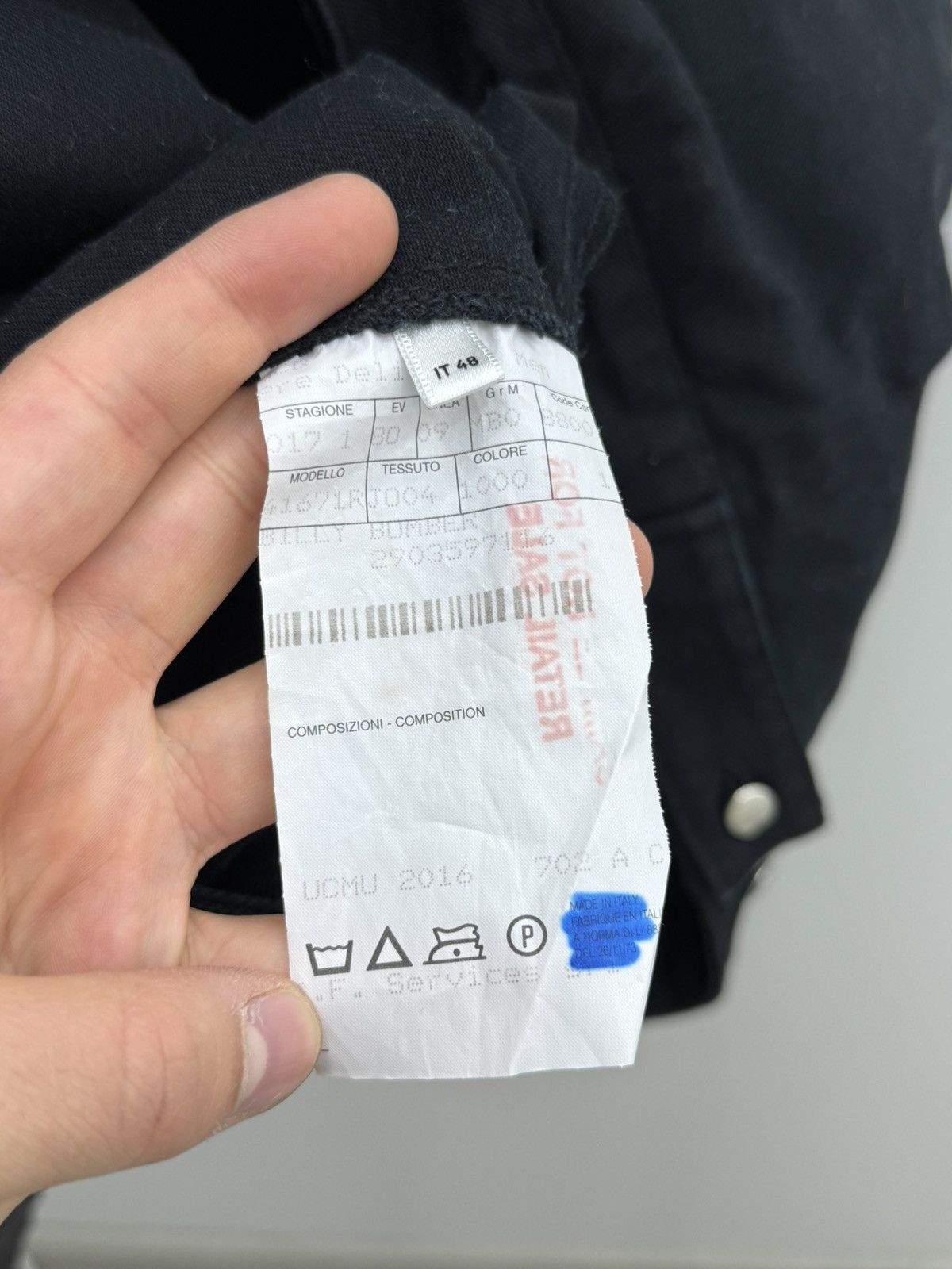 McQ Alexander McQueen Alexander Mcqueen MCQ Denim Leather Jacket Size US M / EU 48-50 / 2 - 4 Thumbnail