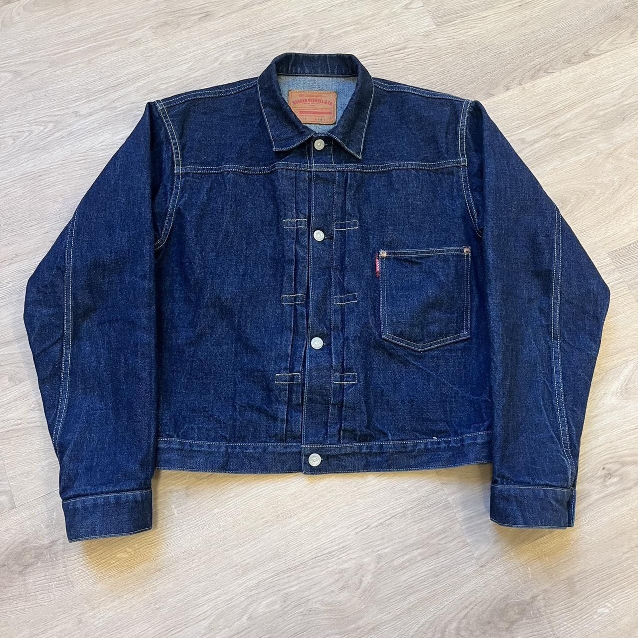 Japanese Brand Vintage selvedge denim jacket buckle back Size US M / EU 48-50 / 2 - 1 Thumbnail