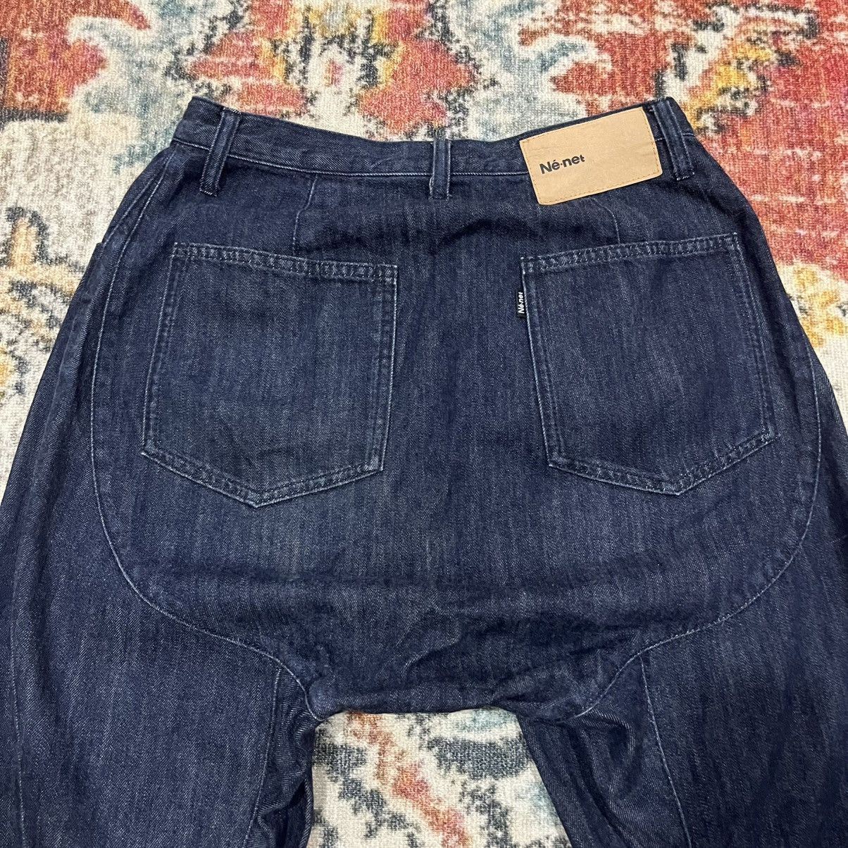 Issey Miyake × Japanese Brand × Ne-Net Denim crotch panta Size US 30 / EU 46 - 7 Thumbnail