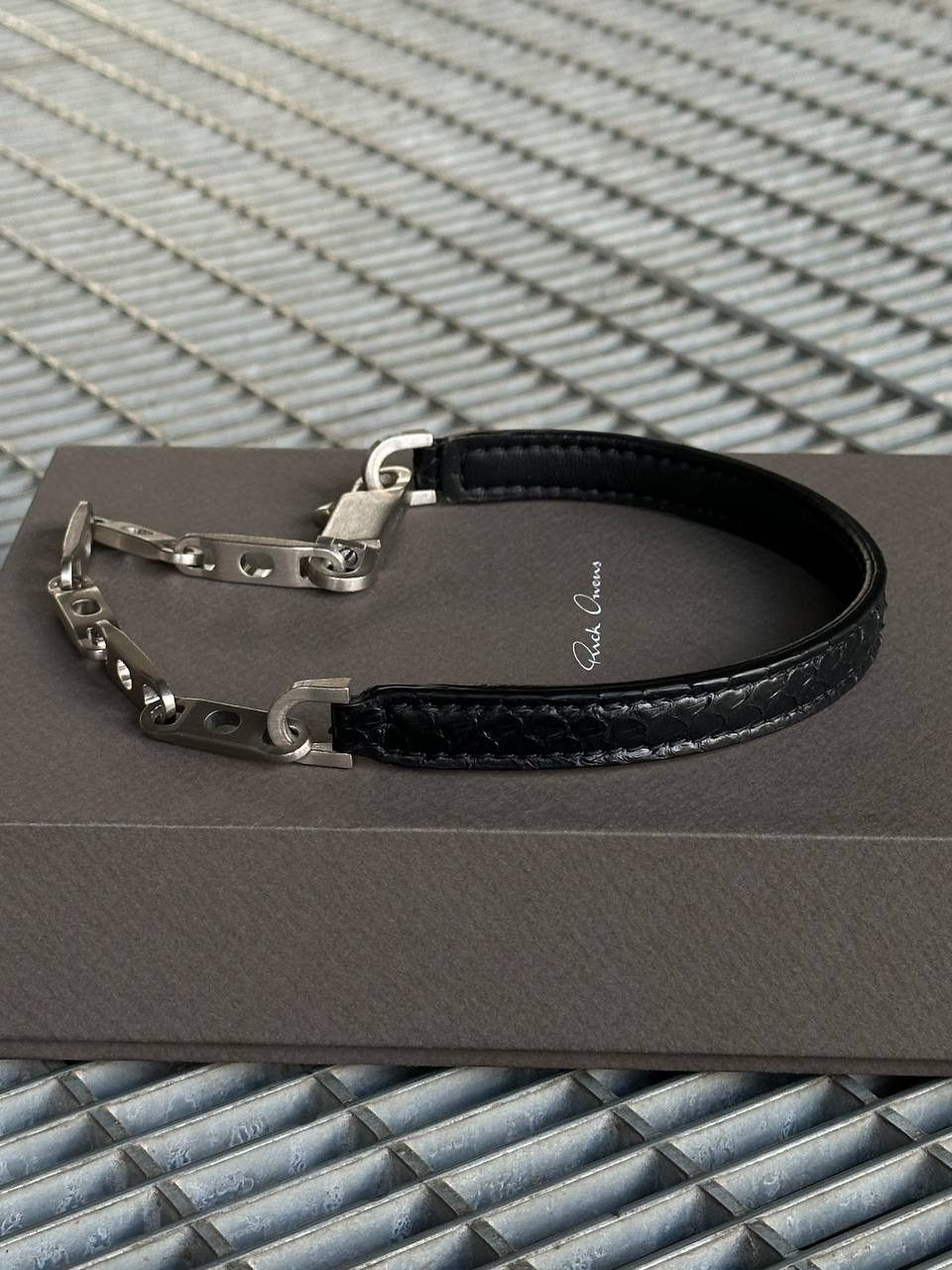 Rick Owens Rick Owens Luxor F/W23 Chain Choker Size ONE SIZE - 2 Thumbnail