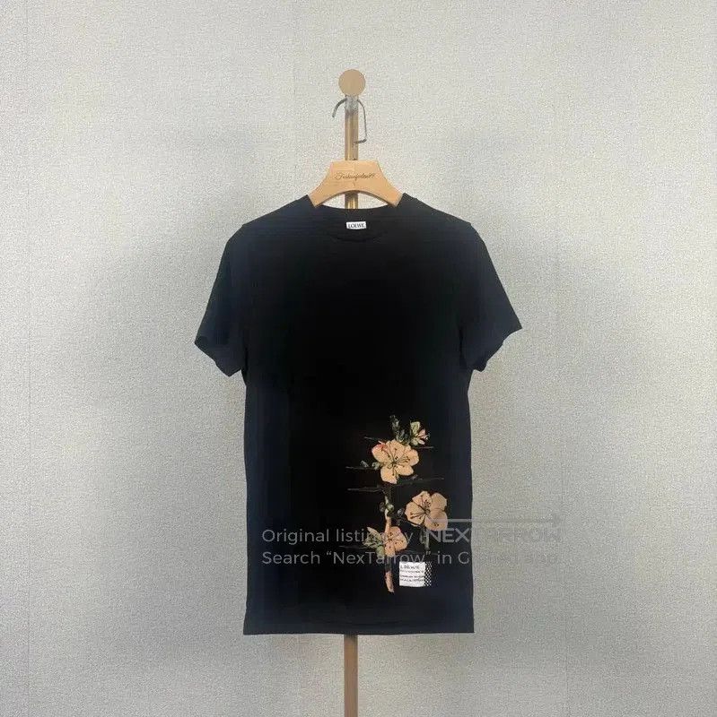 Loewe Loewe Black Cotton Short Sleeve T-Shirt . Size XS / US 0-2 / IT 36-38 - 1 Thumbnail
