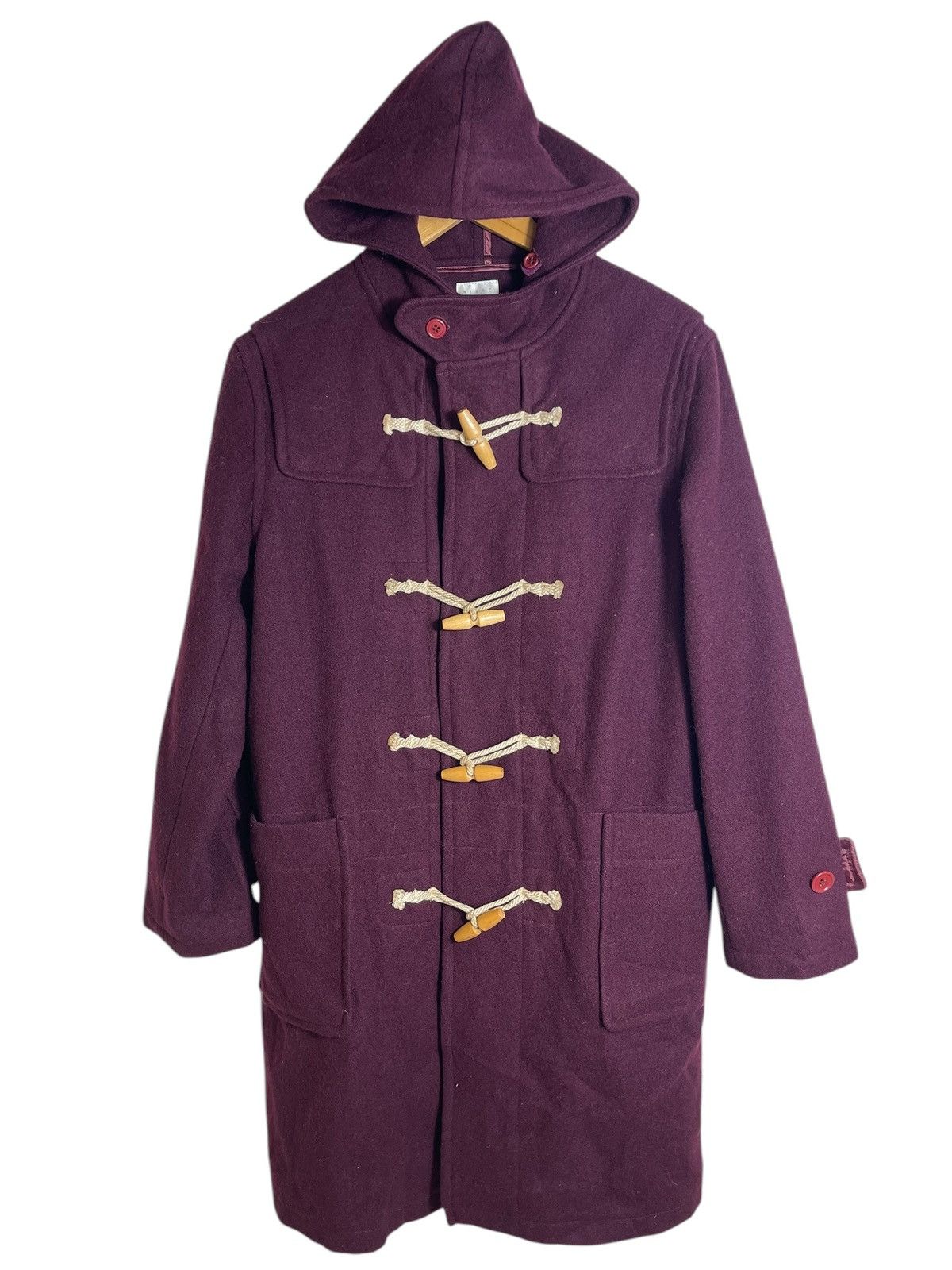 Japanese Brand × Vintage Japanese Brand Cabin wool duffle long jacket Size M / US 6-8 / IT 42-44 - 1 Thumbnail