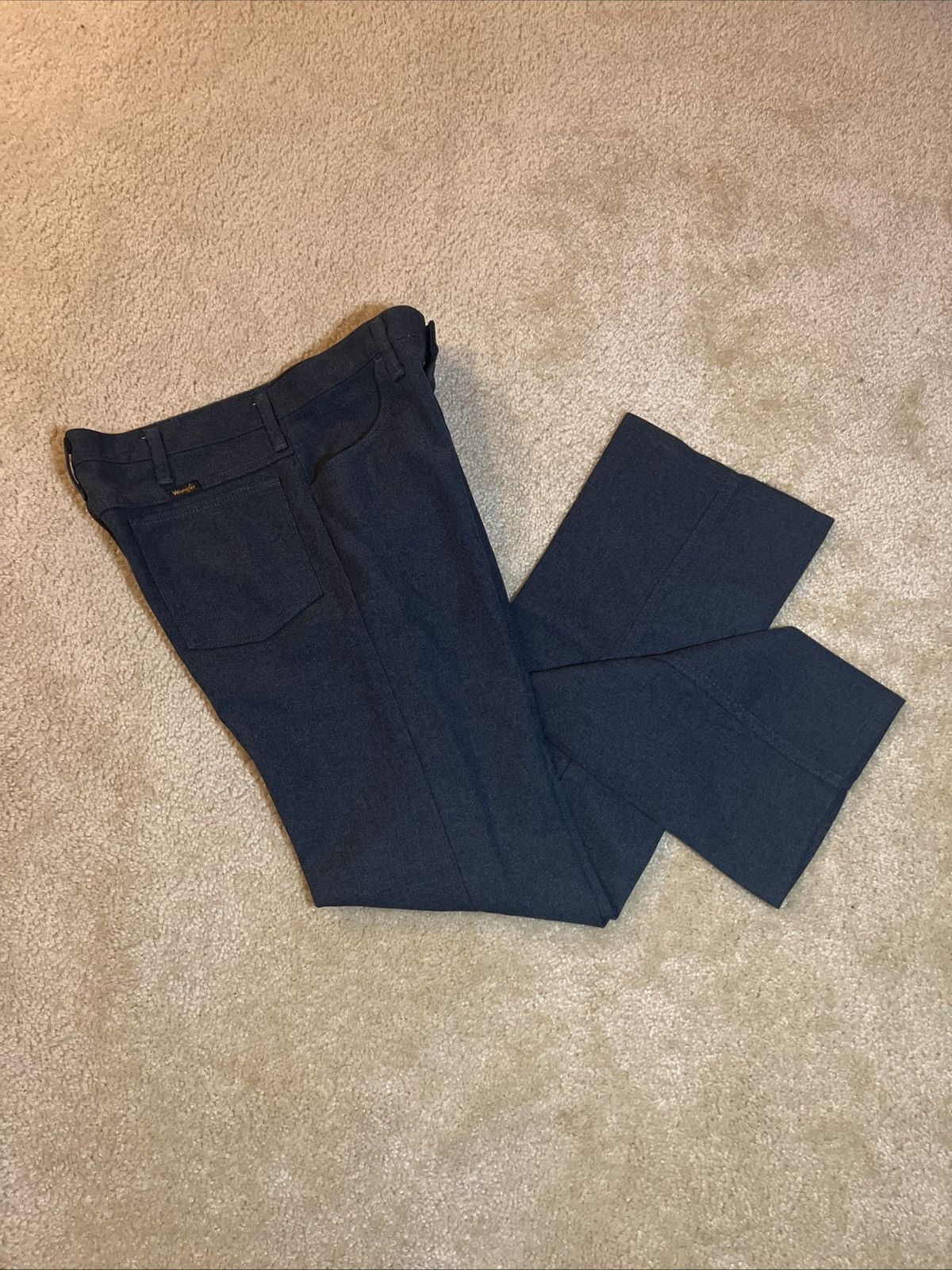 Wrangler Wrangler Pleated Dress Pants 34x32 90s Made In The USA Size US 34 / EU 50 - 1 Thumbnail