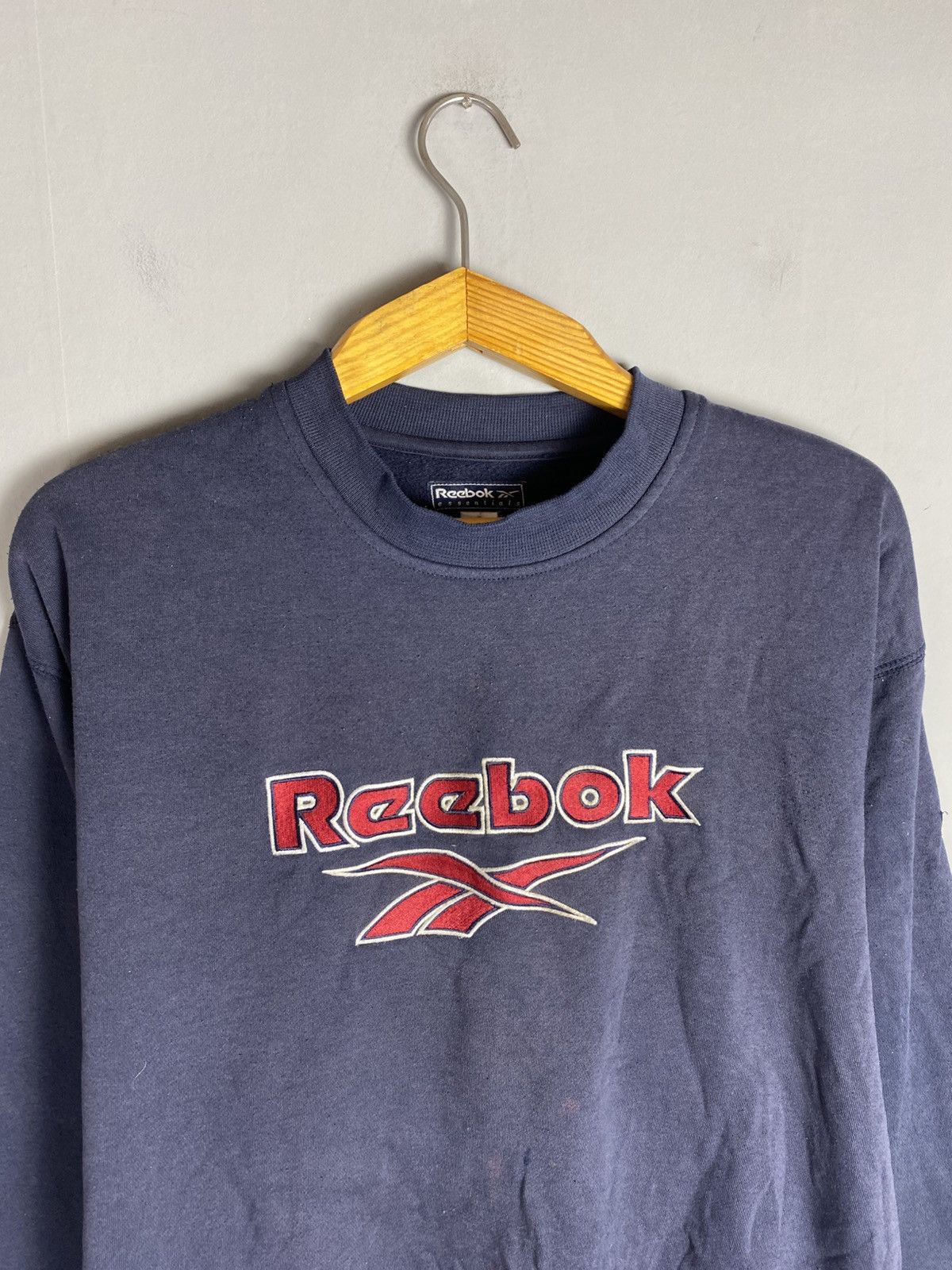 Reebok Vintage 90s Reebok sweatshirt Size US L / EU 52-54 / 3 - 2 Thumbnail