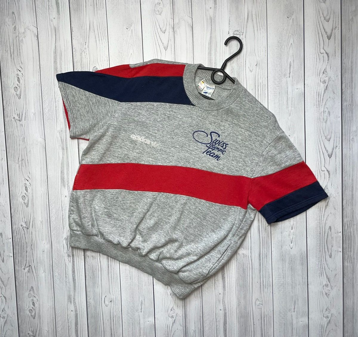 Adidas × Vintage Vintage adidas ventex Swiss Switzerland Olympic Games Rare L Size US L / EU 52-54 / 3 - 1 Thumbnail