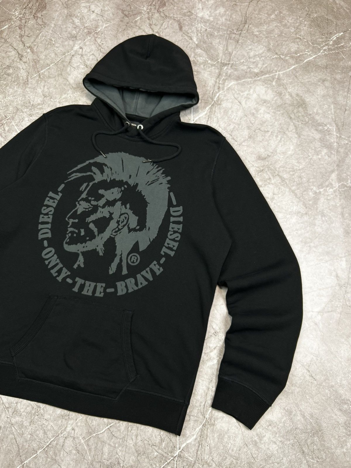 Diesel × Vintage DIESEL VINTAGE BIG LOGO HOODIE Size US M / EU 48-50 / 2 - 3 Thumbnail